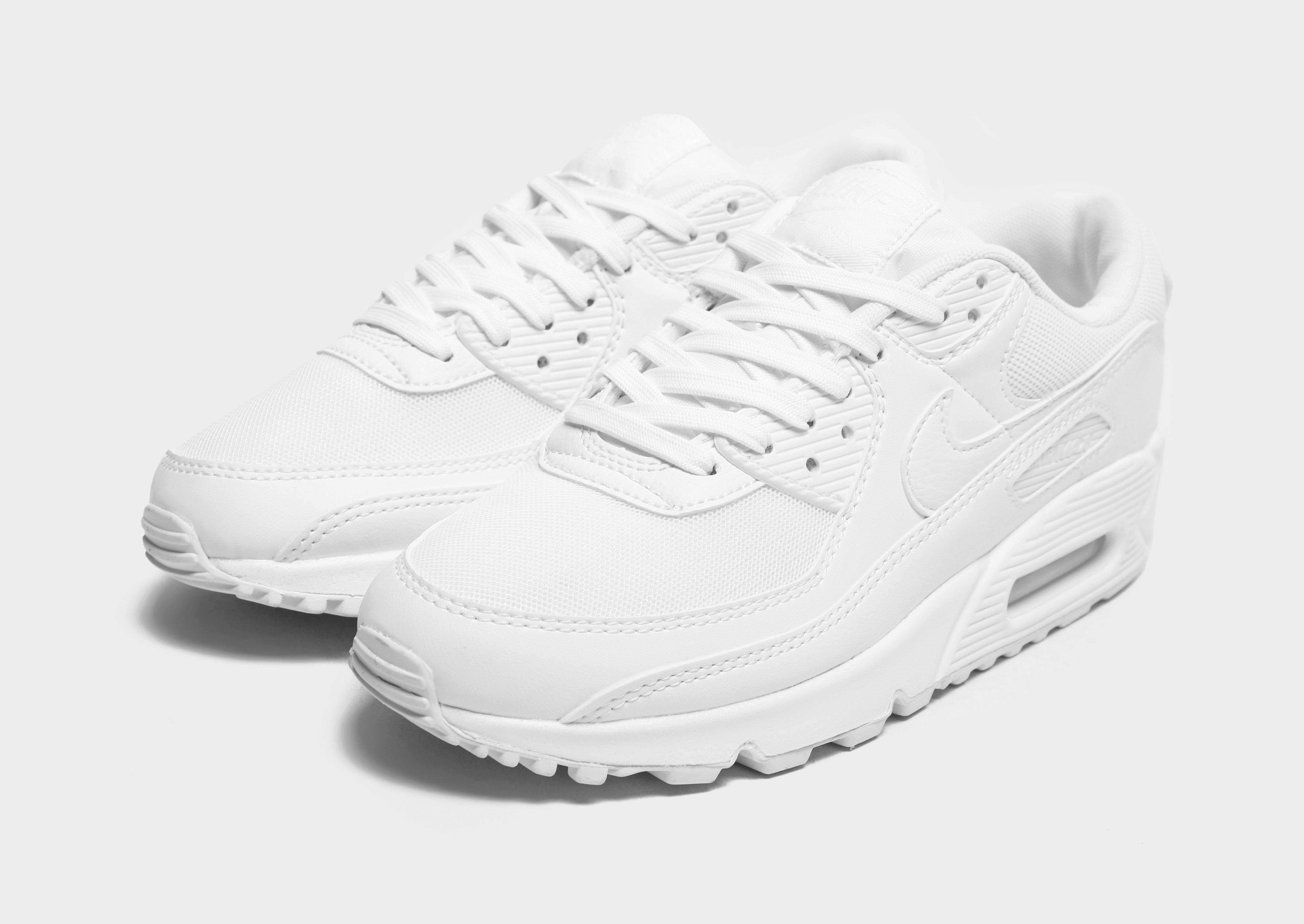 White Nike Air Max 90 Women's - JD Sports Global