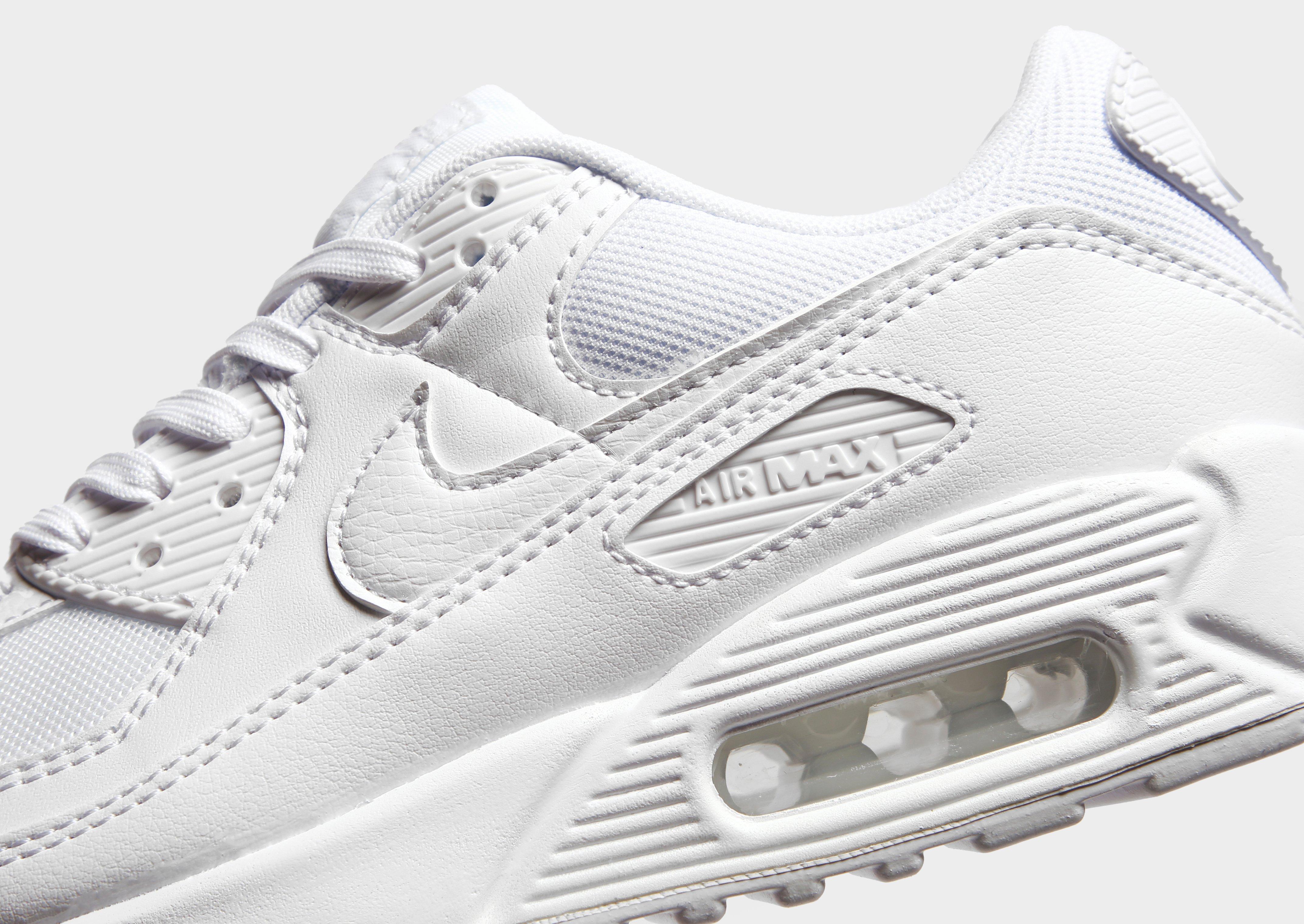 White Nike Air Max 90 Women's - JD Sports Global