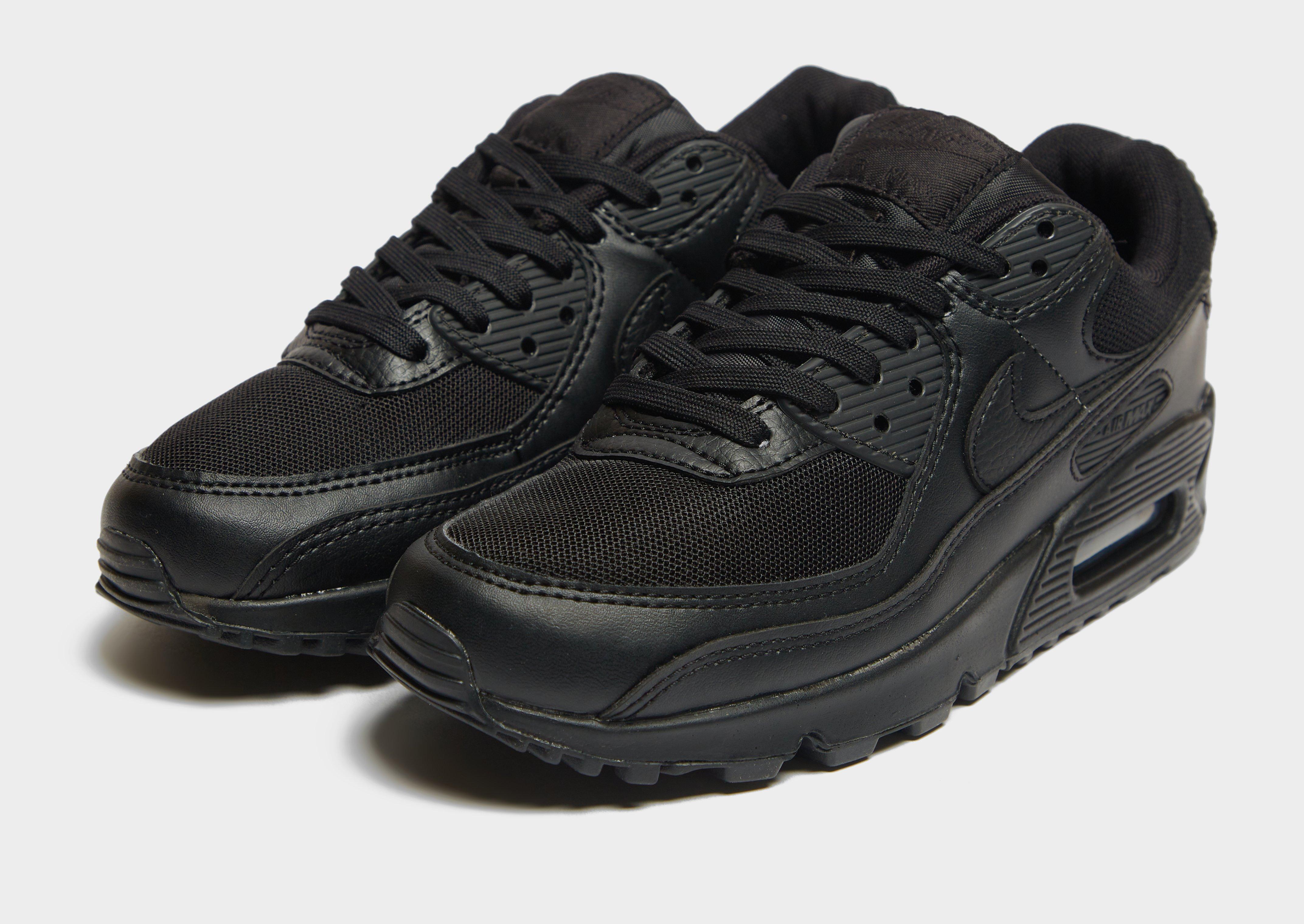 Nike air max 90 cheap black womens