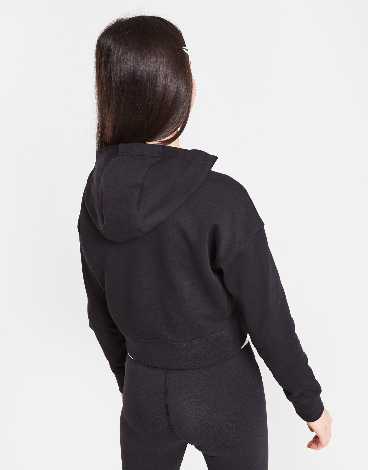 Nike Girls' Air French Terry Crop Hoodie Junior