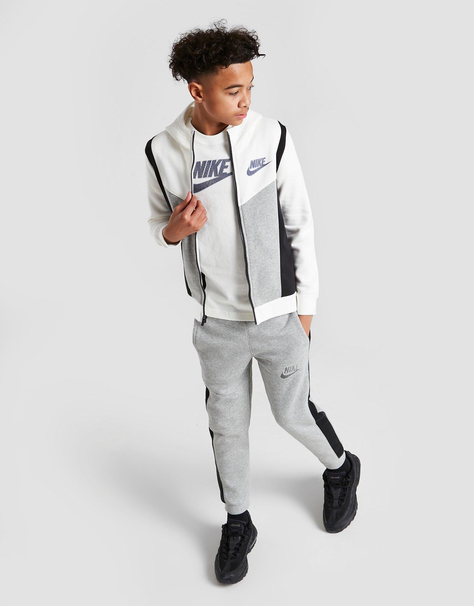 Nike Hybrid Fleece Full Zip Hoodie Junior