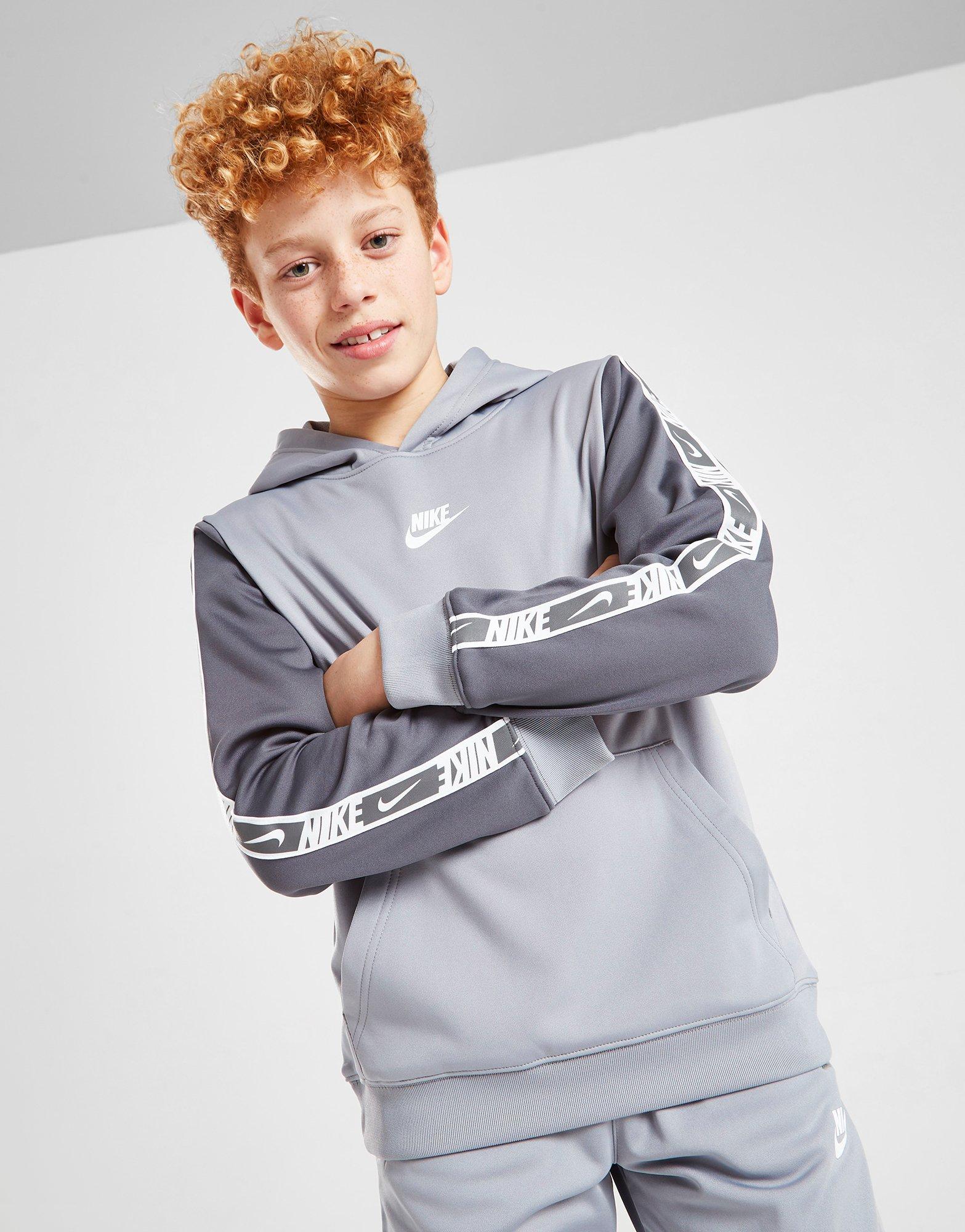 nike repeat tape overhead hoodie