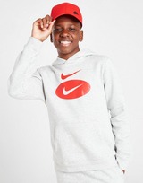 Nike Oval Logo Swoosh Hoodie Junior