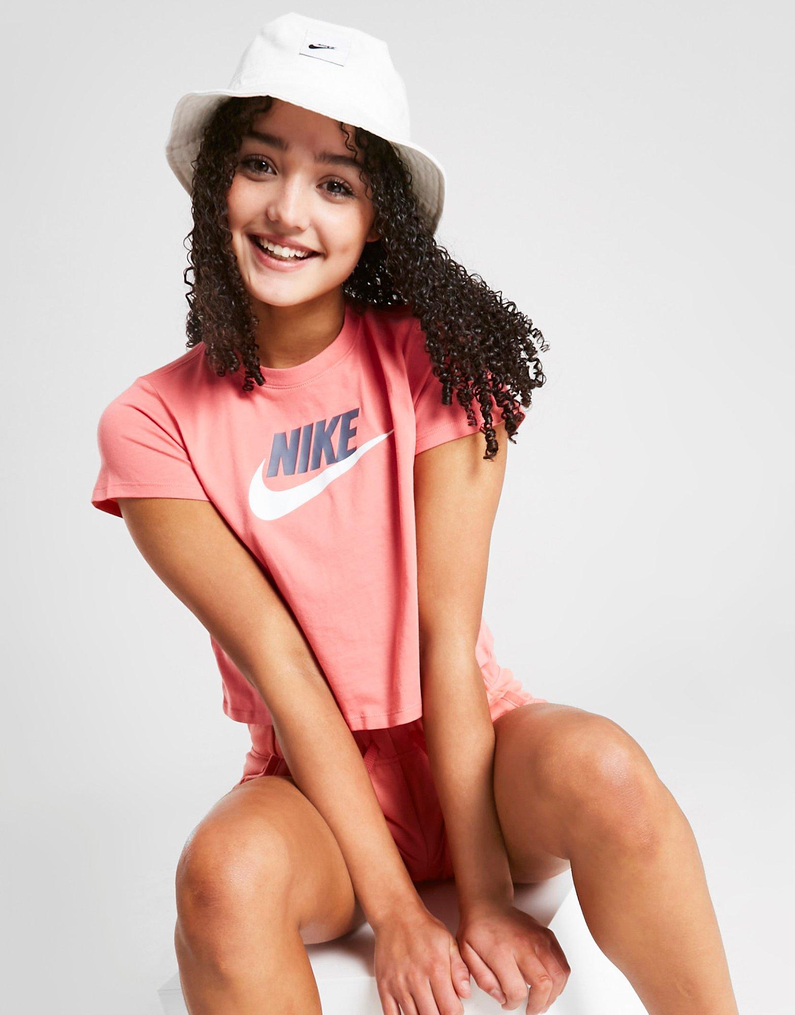 Nike Girls' Crop Futura T-Shirt Junior
