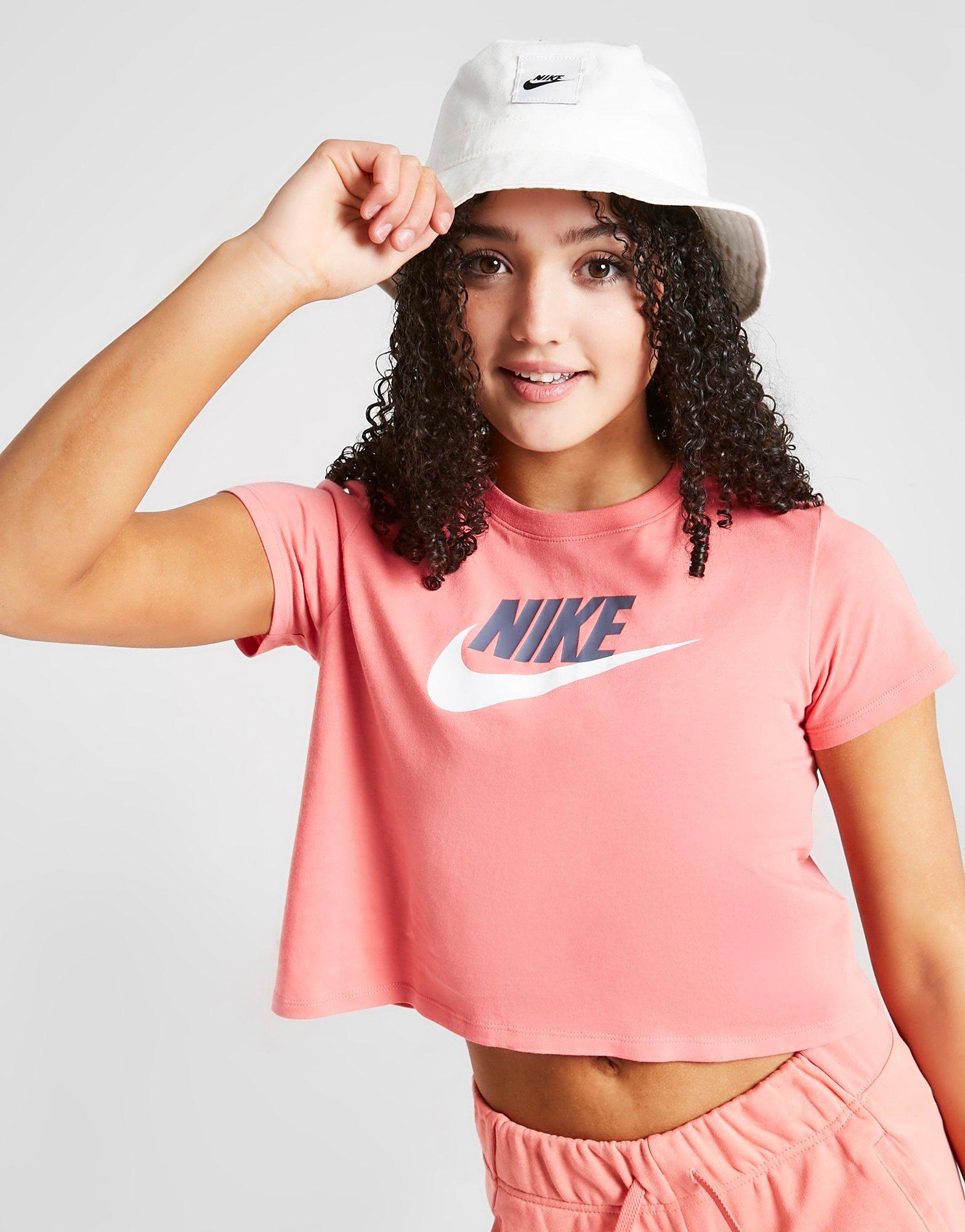 Nike Girls' Crop Futura T-Shirt Junior