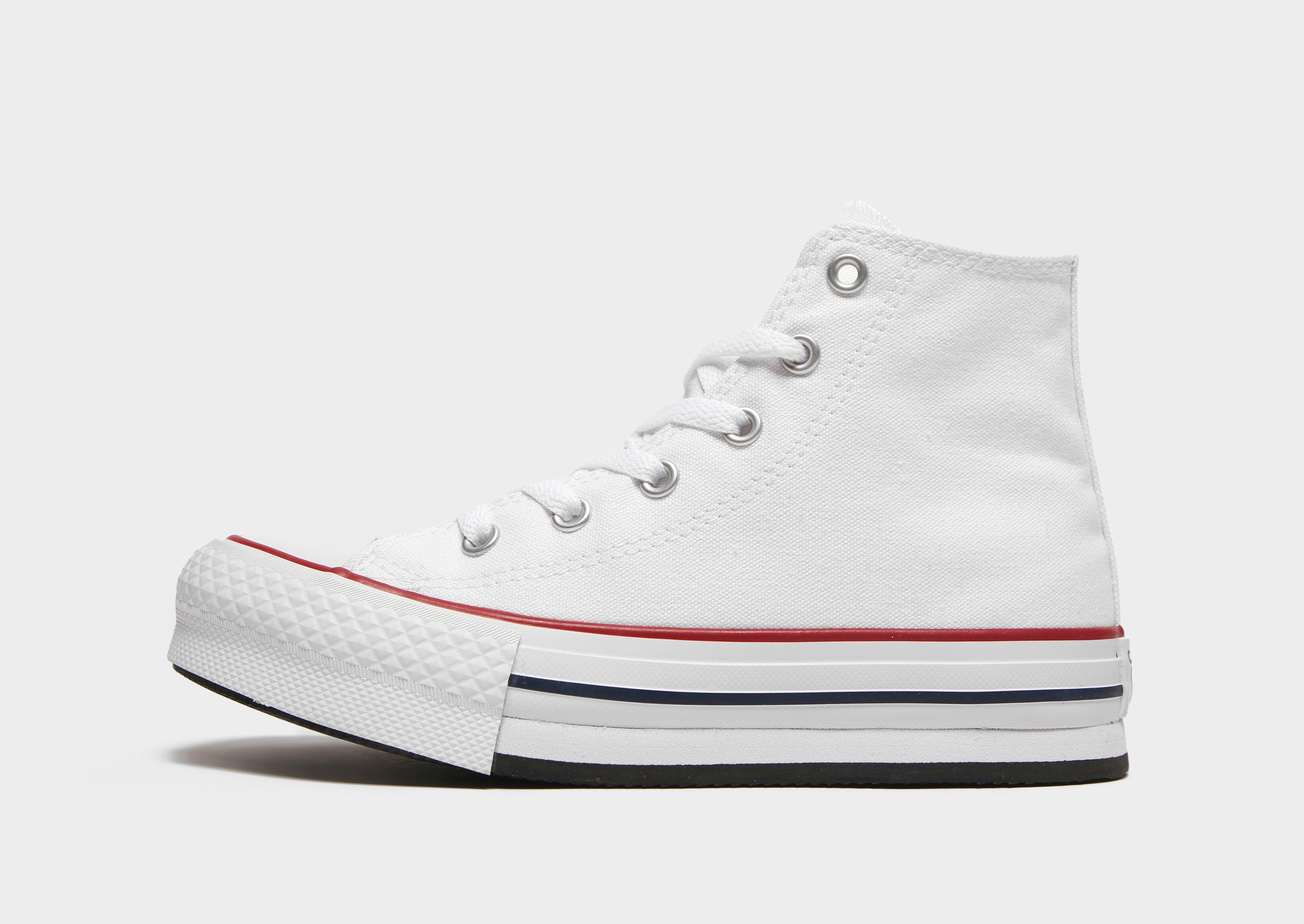 Converse blancas 2025 plataforma jd