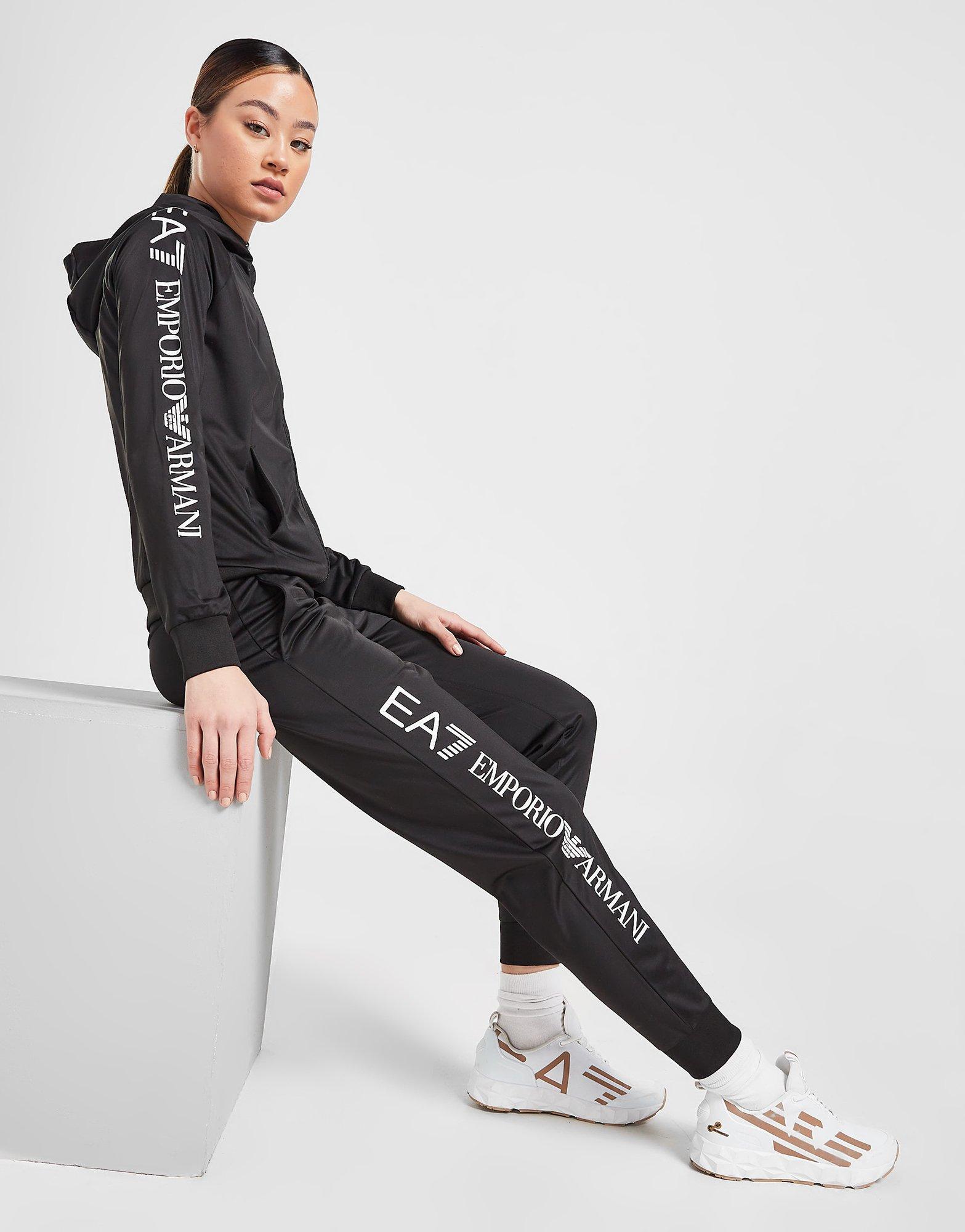 Black Emporio Armani EA7 Logo Tracksuit JD Sports Global