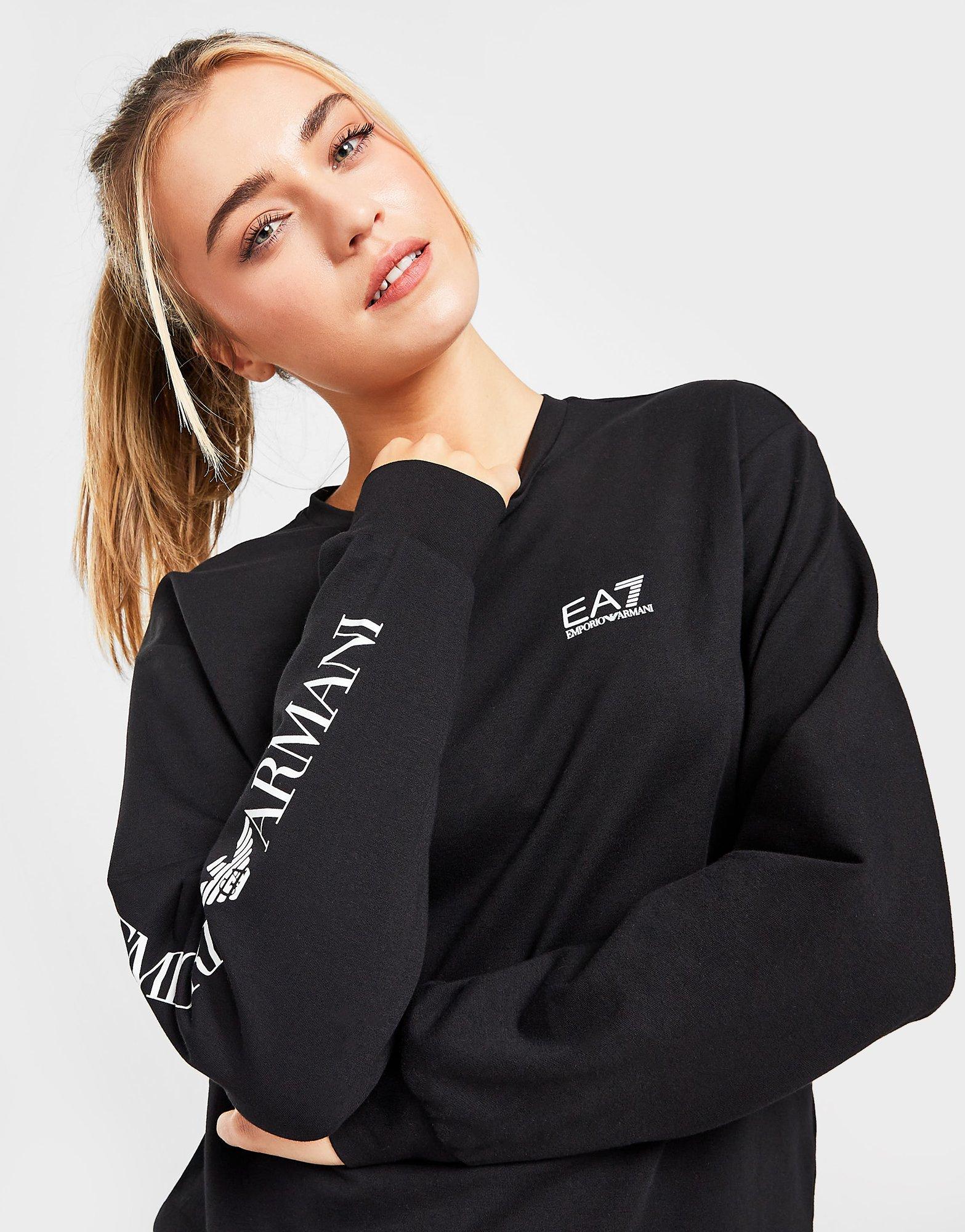 Emporio Armani EA7 Sleve Logo Crew Sweatshirt