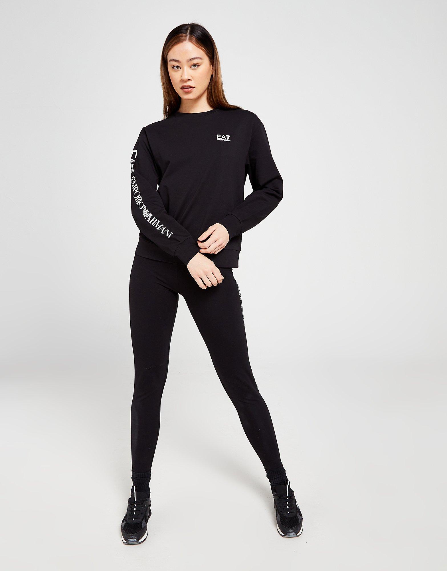 Emporio Armani EA7 Sleve Logo Crew Sweatshirt