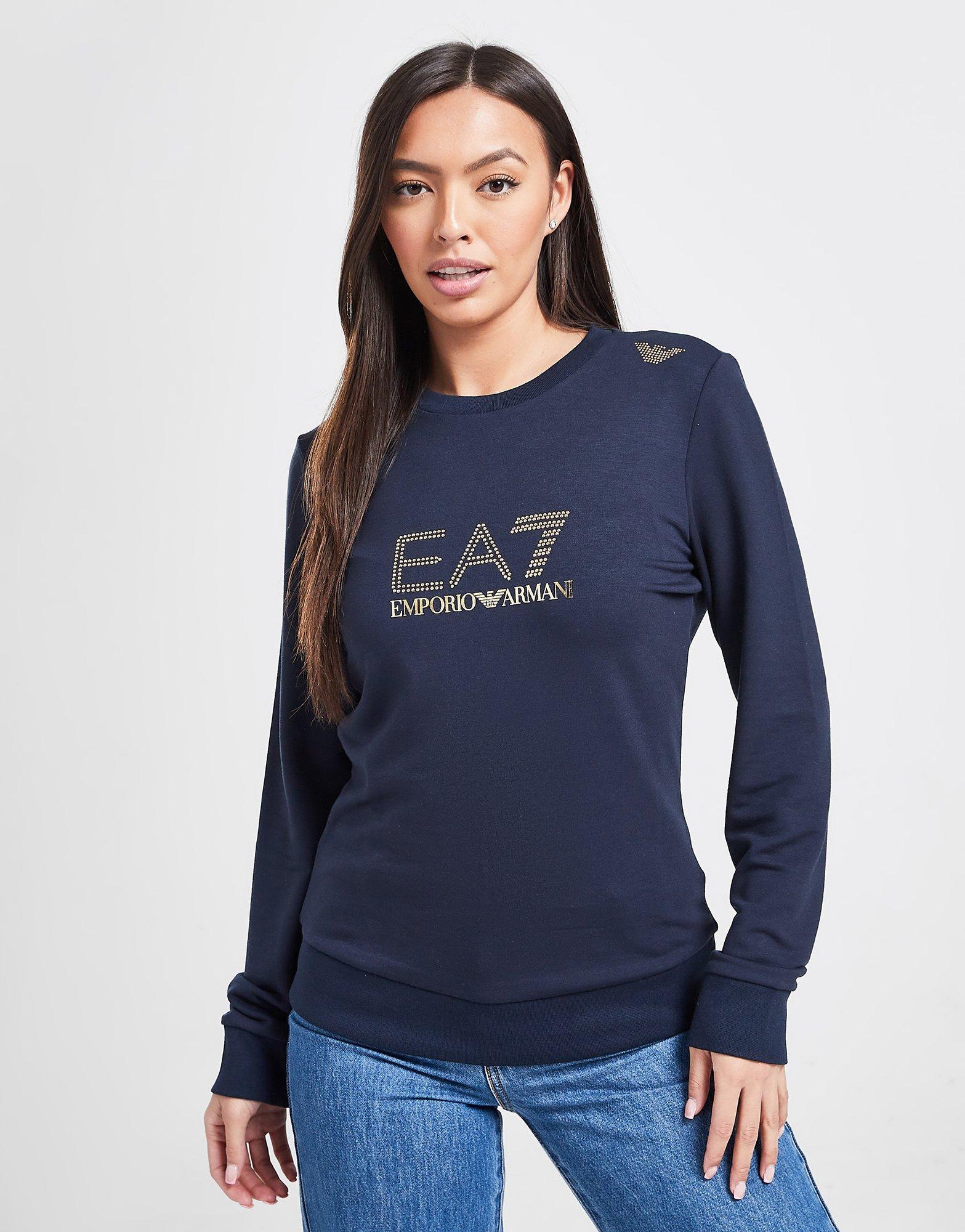 EA7 Emporio Armani Stud Crew Sweatshirt