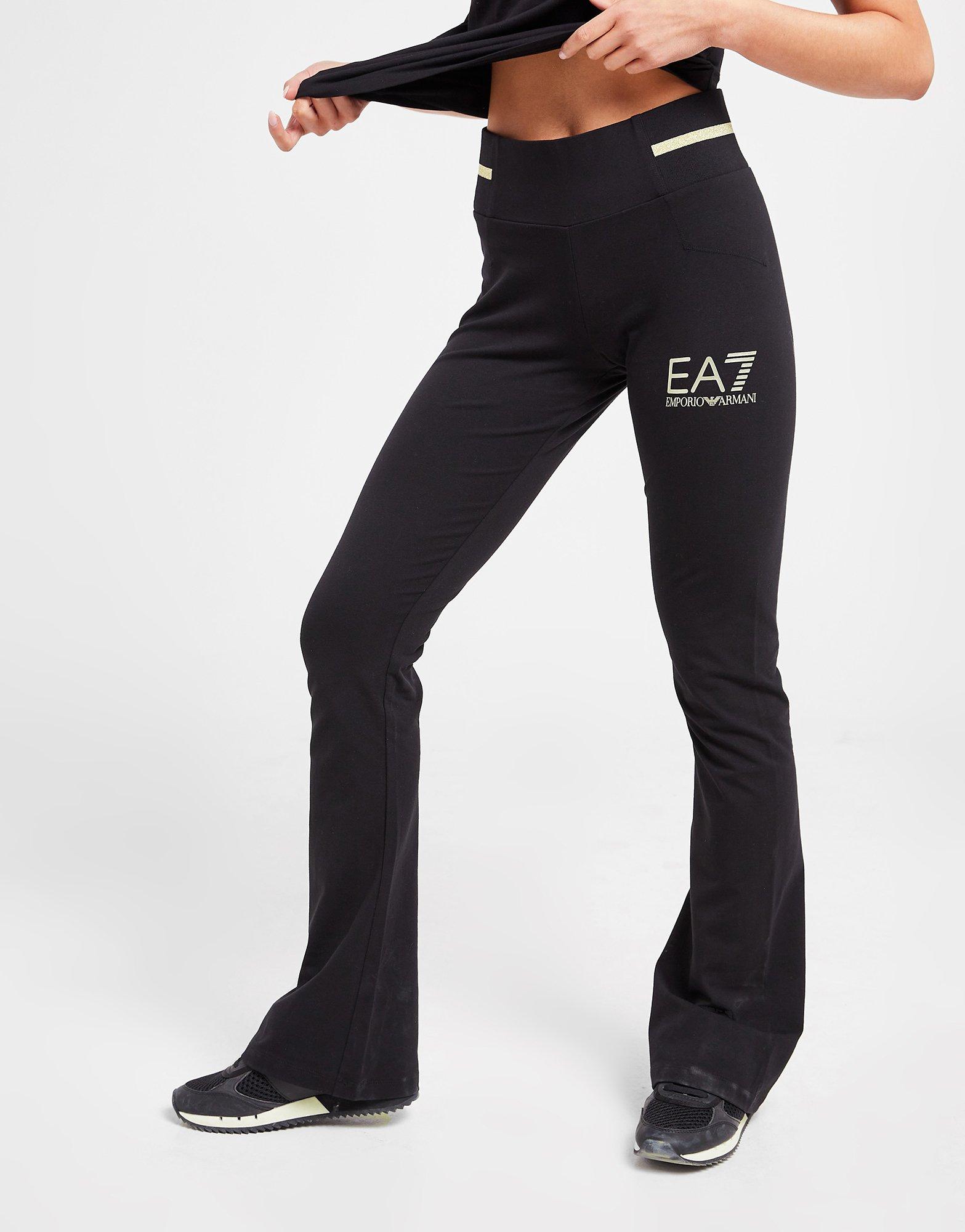 Emporio Armani EA7 High Waist Flare Pants