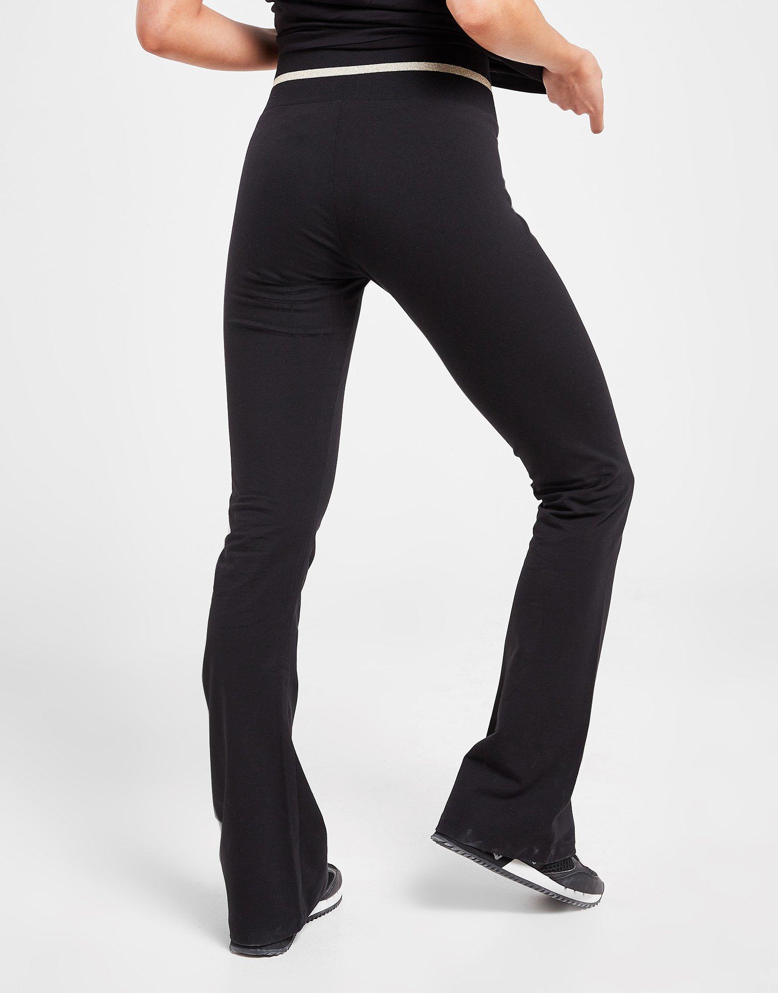 Emporio Armani EA7 High Waist Flare Pants