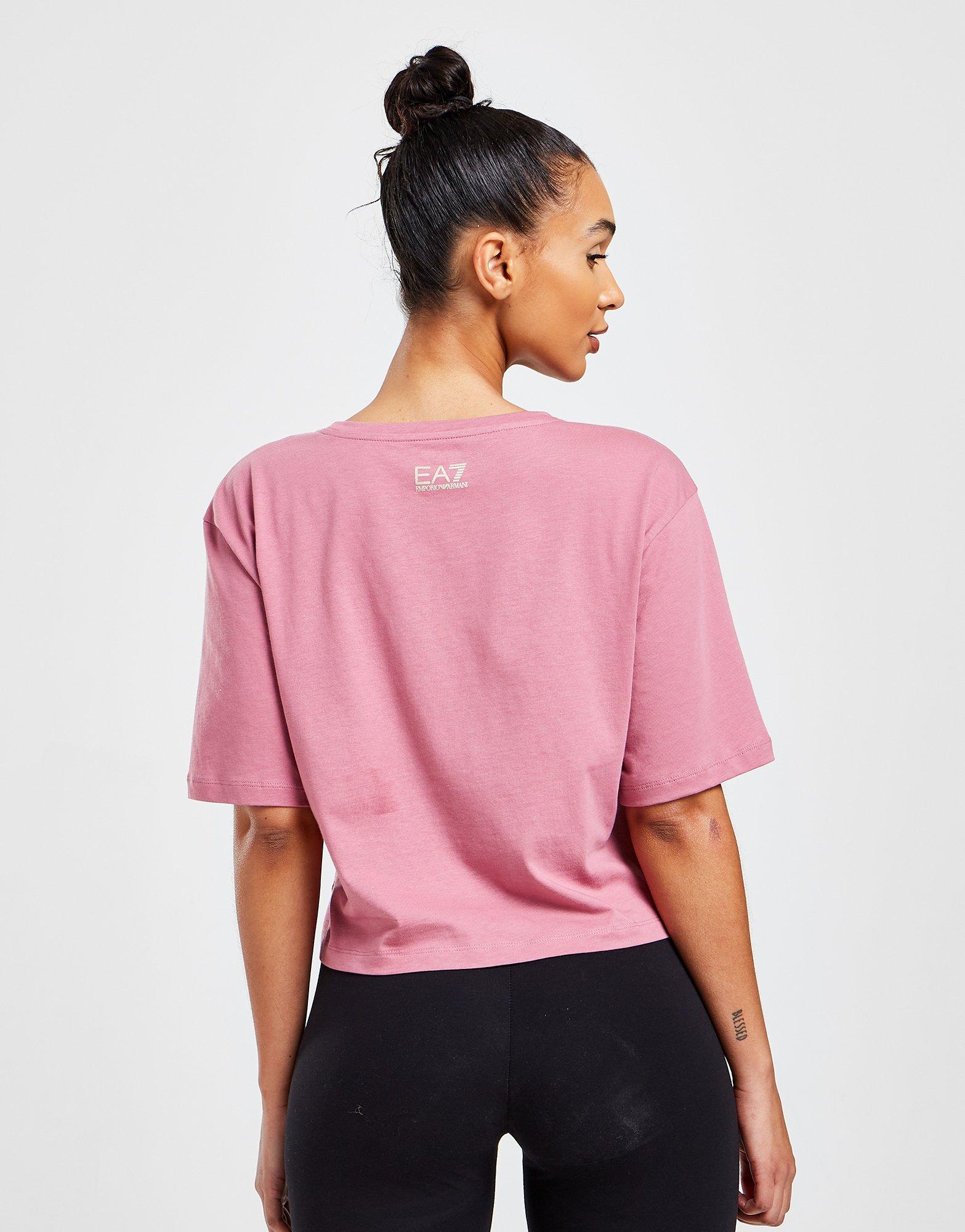 EA7 Emporio Armani Camiseta Logo Boxy