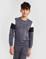 Emporio Armani EA7 Colour Block Crew Sweatshirt Junior