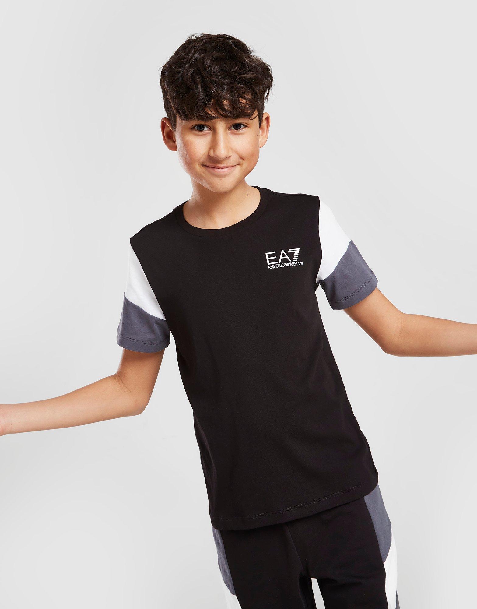 Emporio Armani EA7 Colour Block T-Shirt Junior
