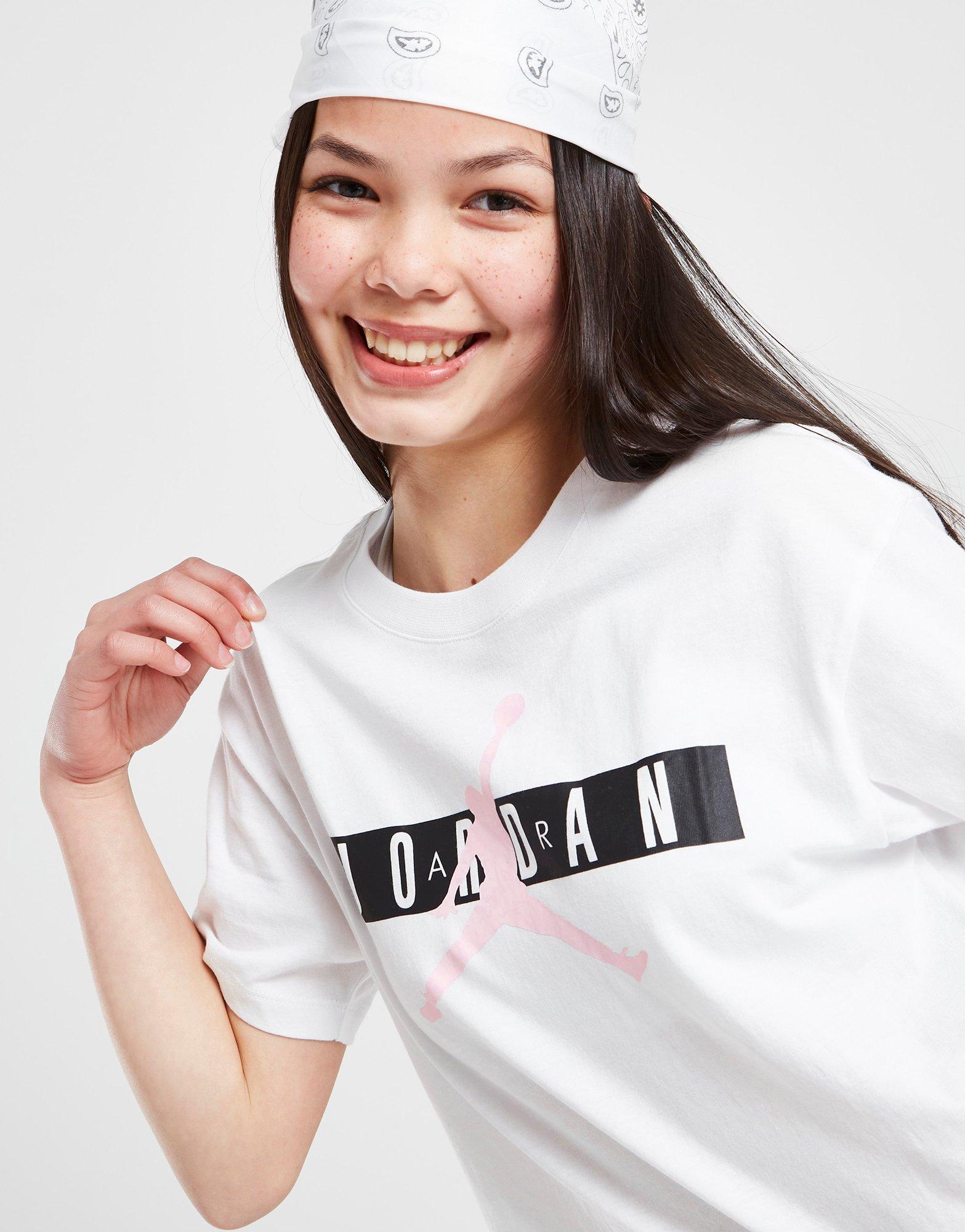Jordan Girls' Boxy Graphic T-Shirt Junior