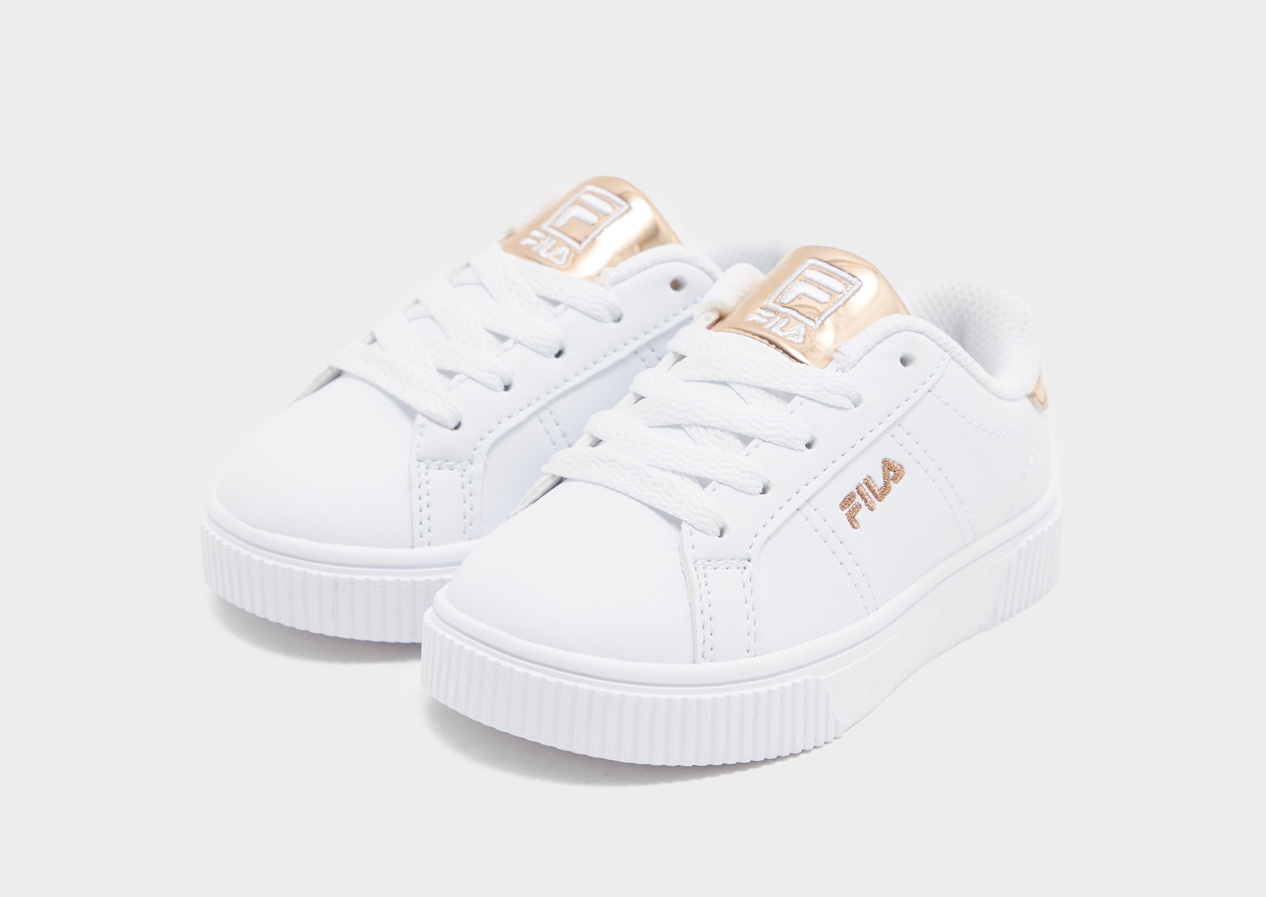 Fila white outlet and rose gold