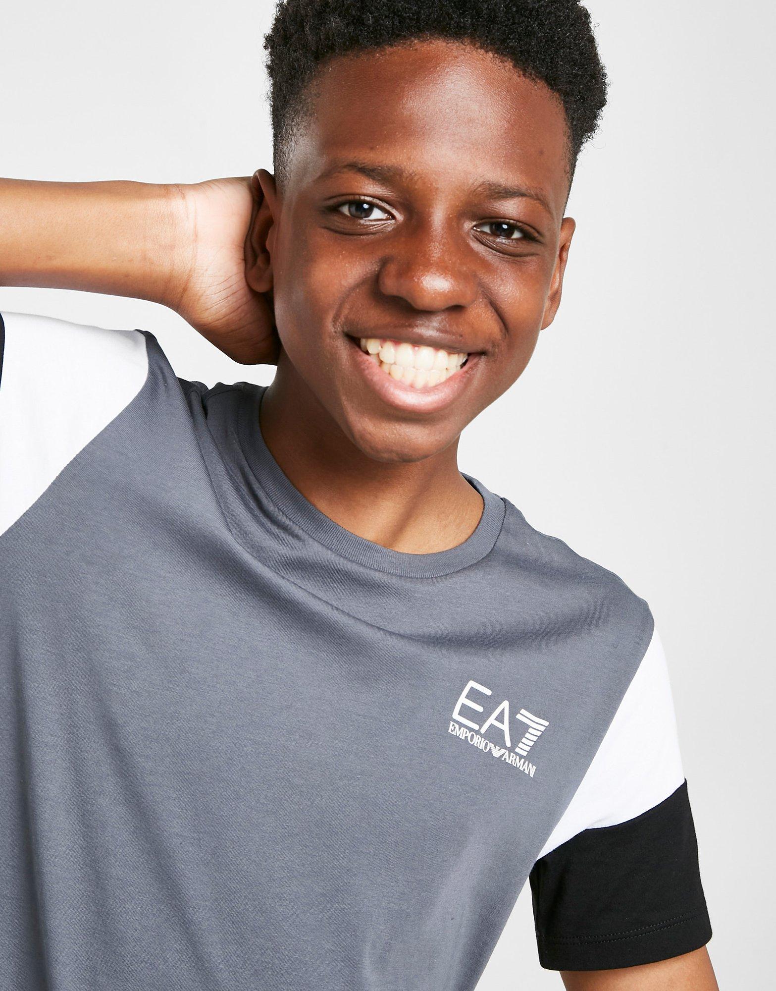 Emporio Armani EA7 Colour Block T-Shirt Junior