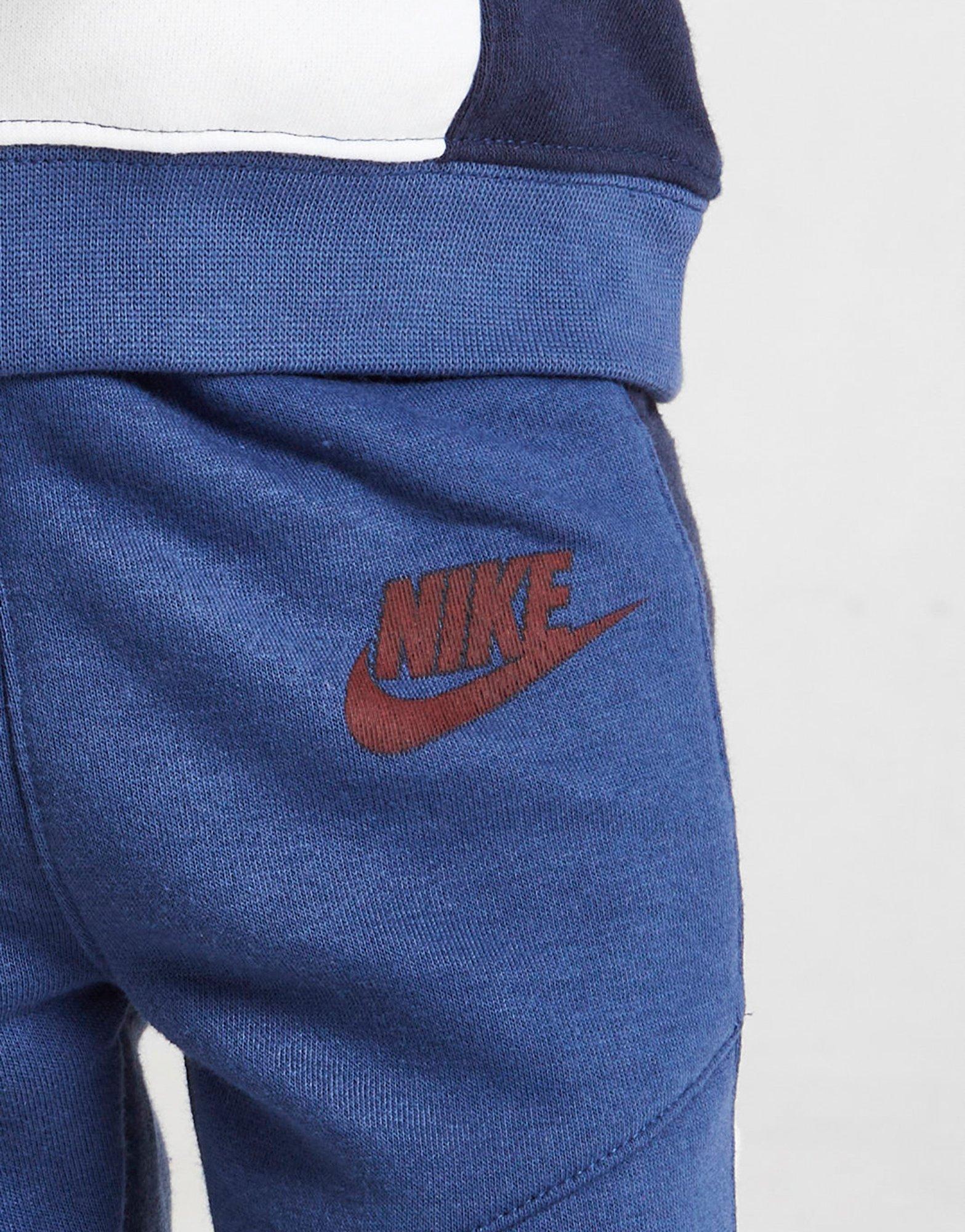 Blue Nike Hybrid Crew Tracksuit Infant JD Sports Malaysia