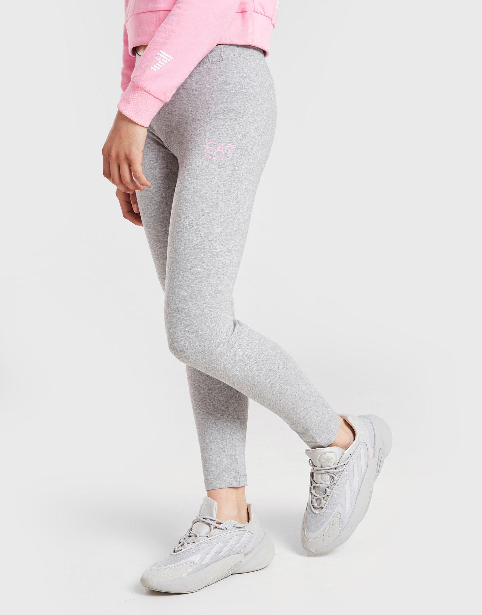 Emporio Armani EA7 Girls' Maxi Logo Leggings Junior