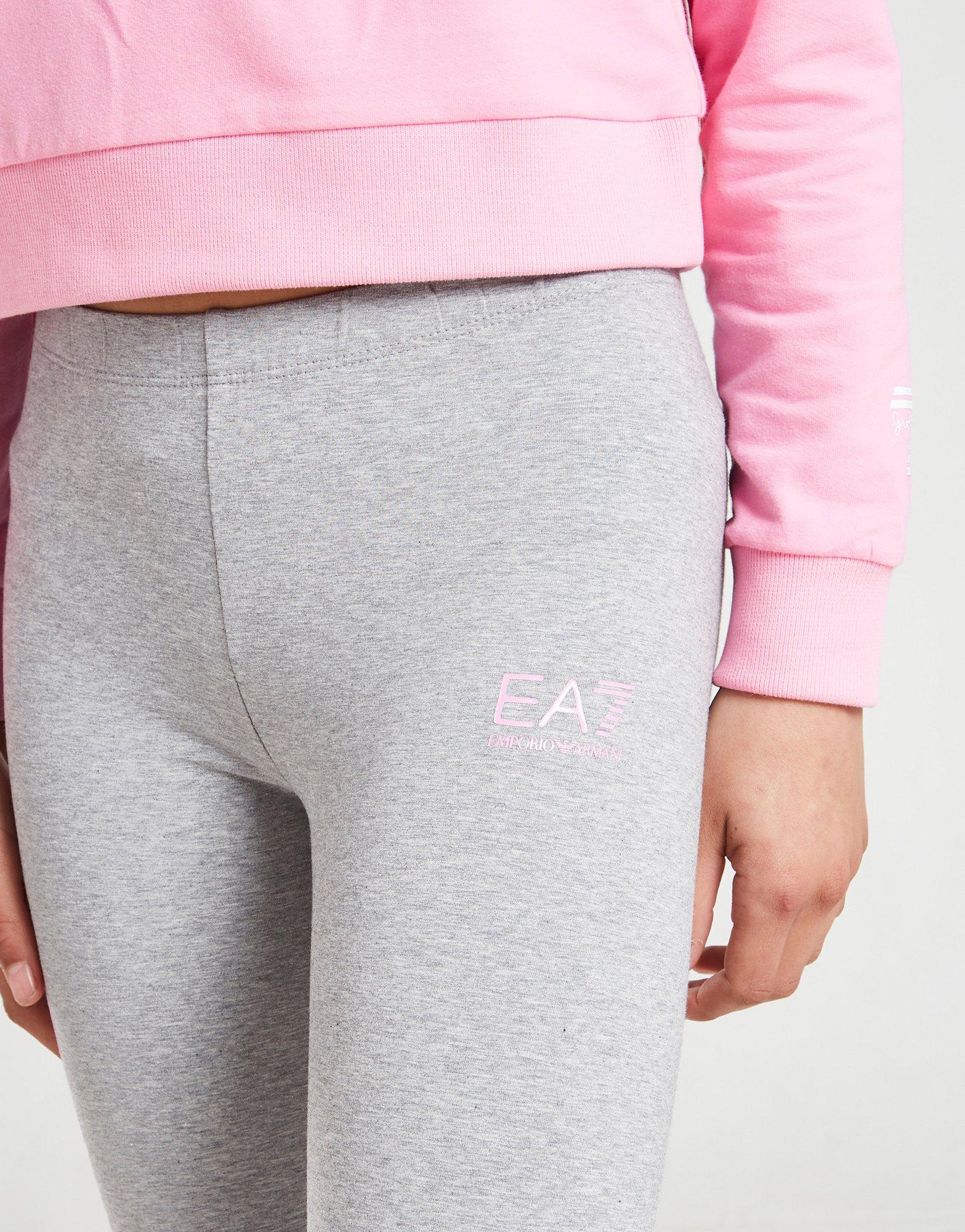 Emporio Armani EA7 Girls' Maxi Logo Leggings Junior