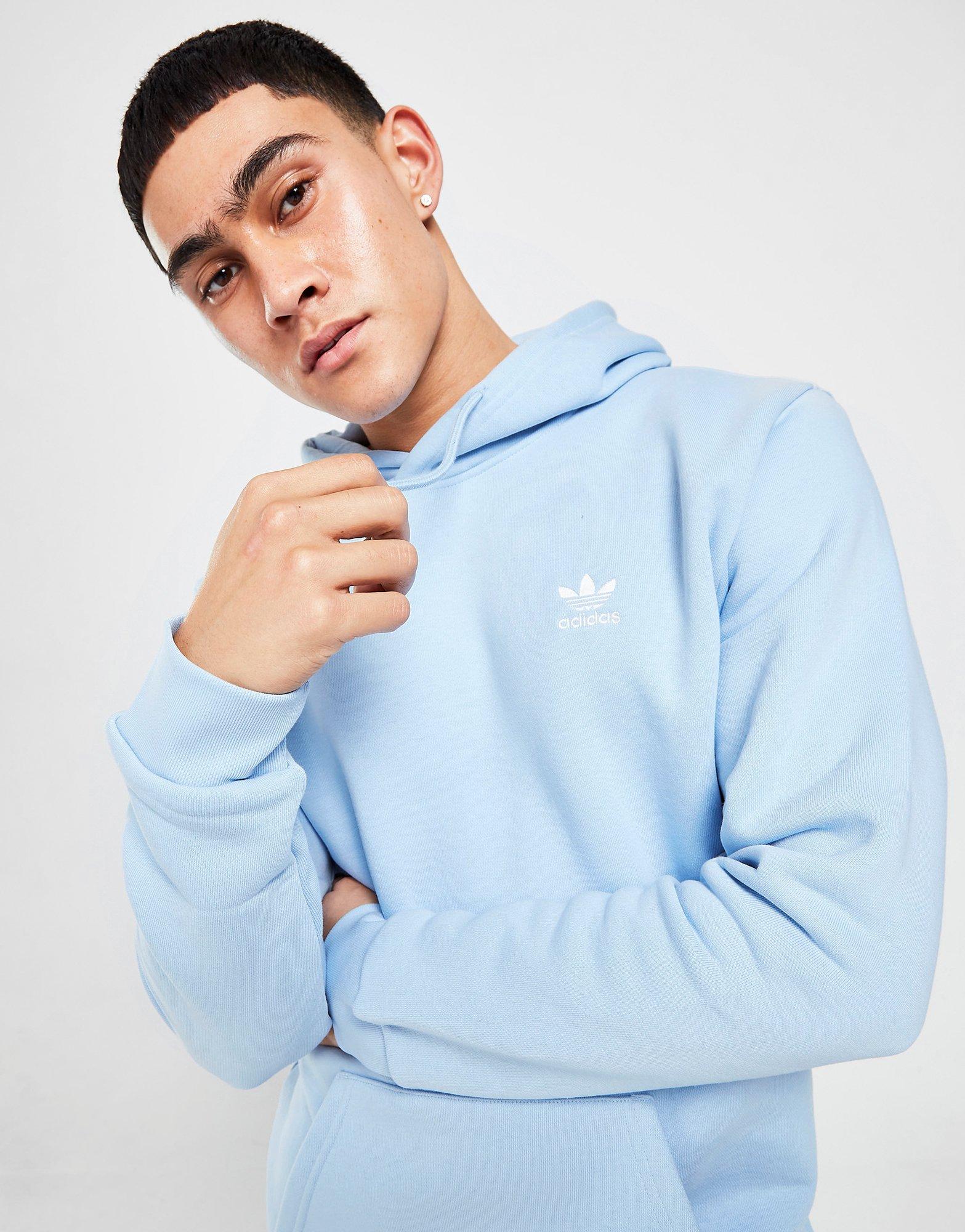 Irónico Sinfonía Modales Blue adidas Originals Overhead Essential Hoodie | JD Sports Malaysia