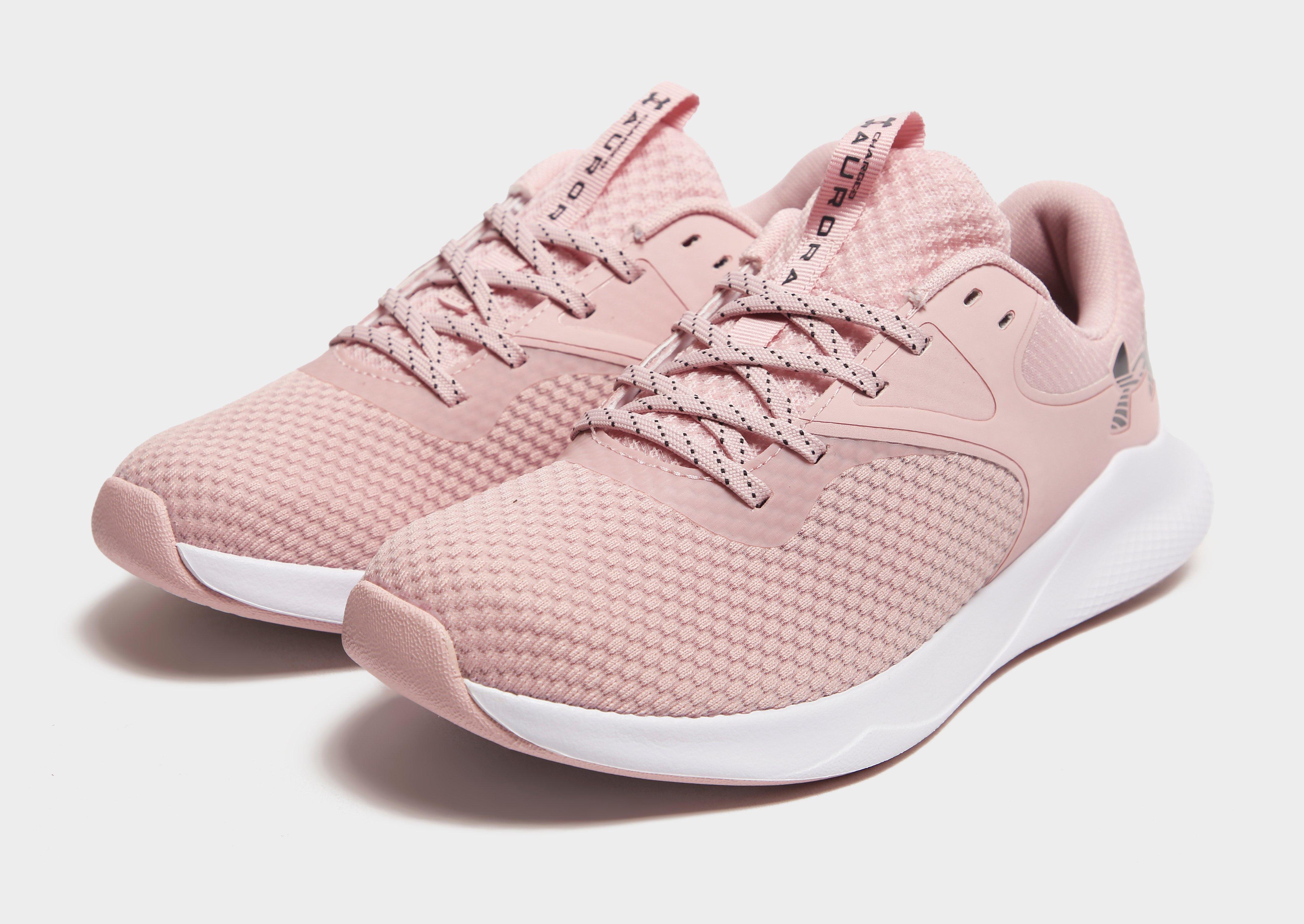 under armour charged pink