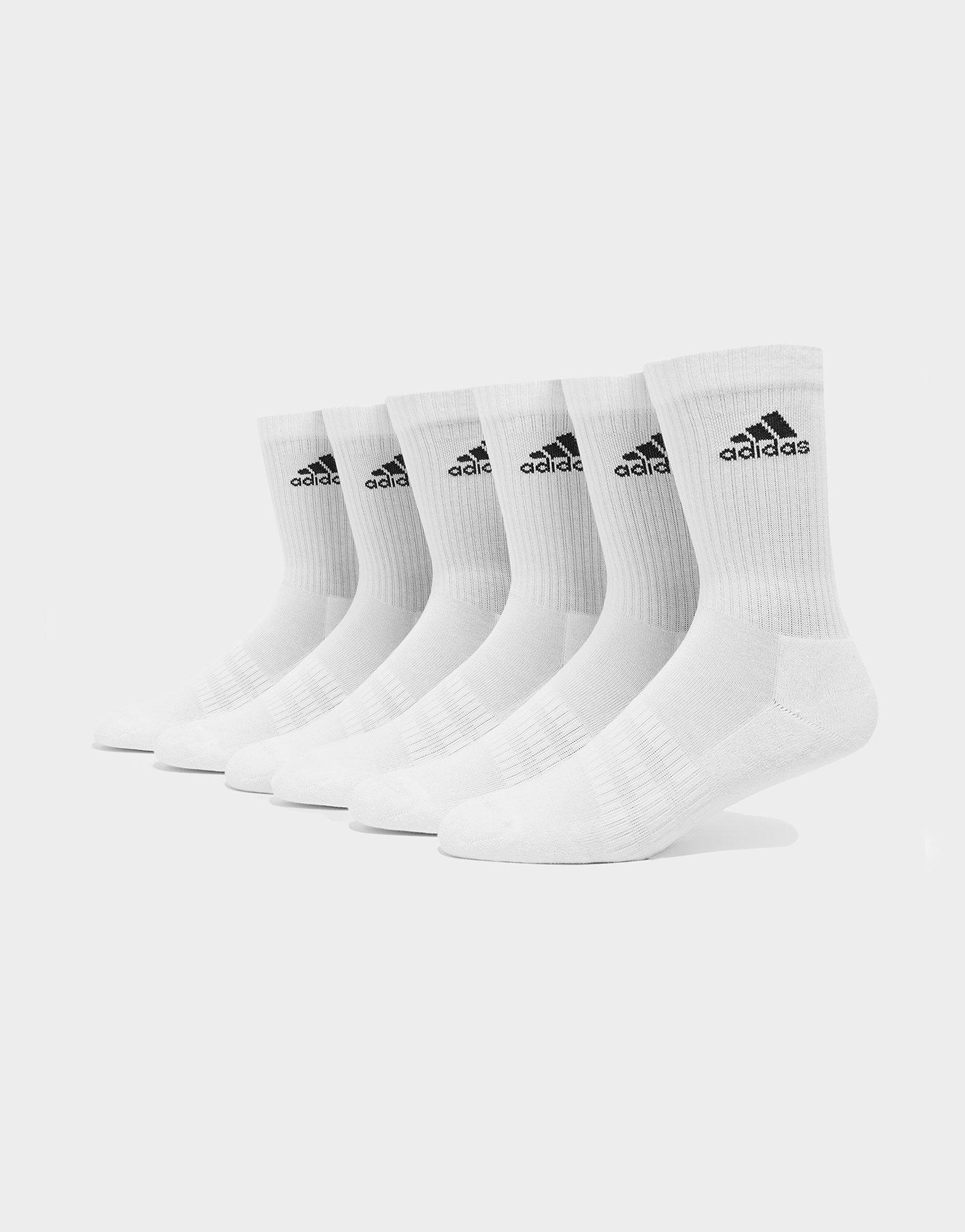 adidas 6 Pack Badge of Sport Cushioned Crew Socks