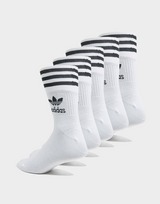 adidas Originals 5-Pack Mid-Cut Crew Socks