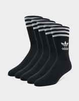 adidas Originals 5-Pack Mid-Cut Crew Socks