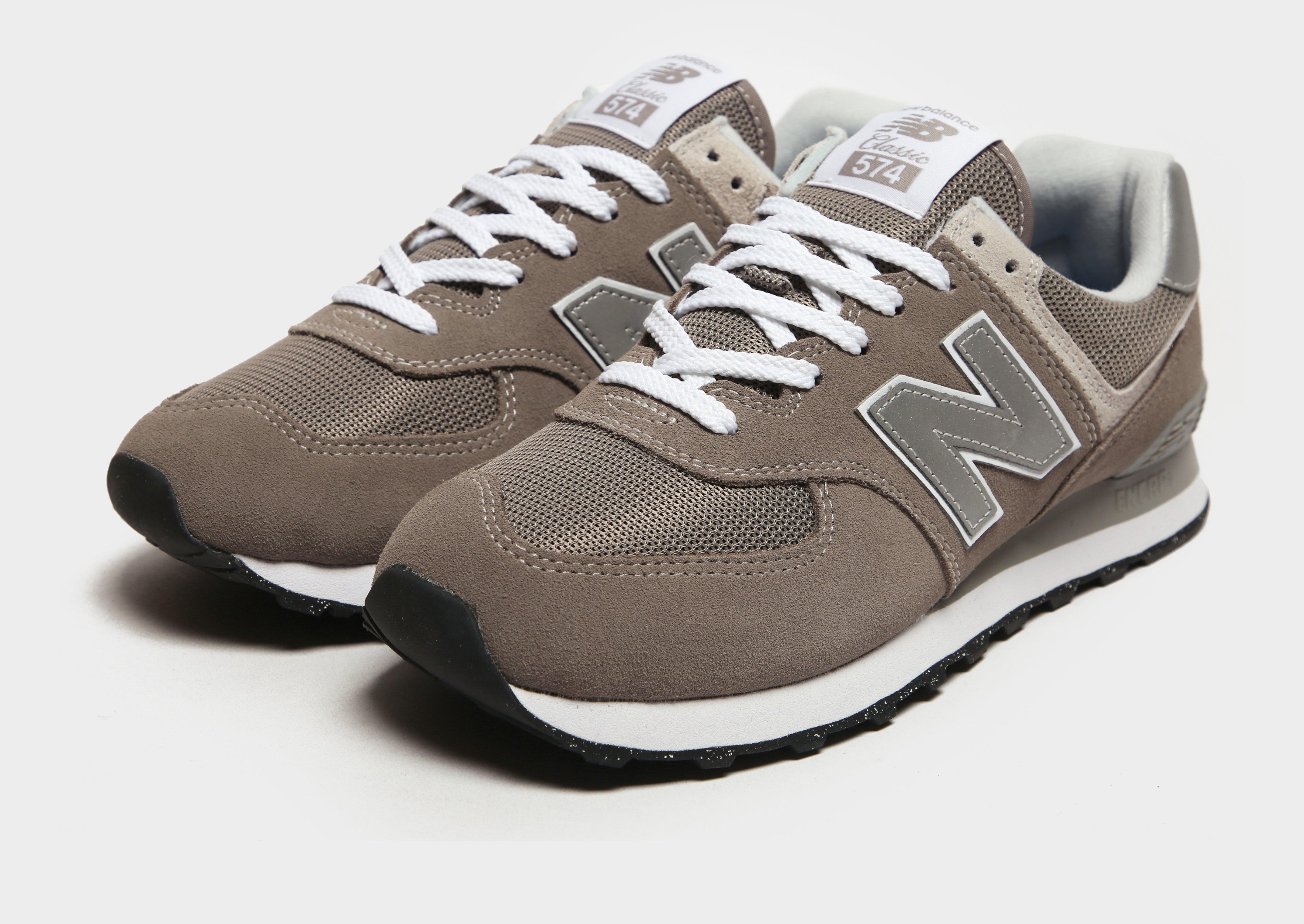 new balance 574 khaki and grey