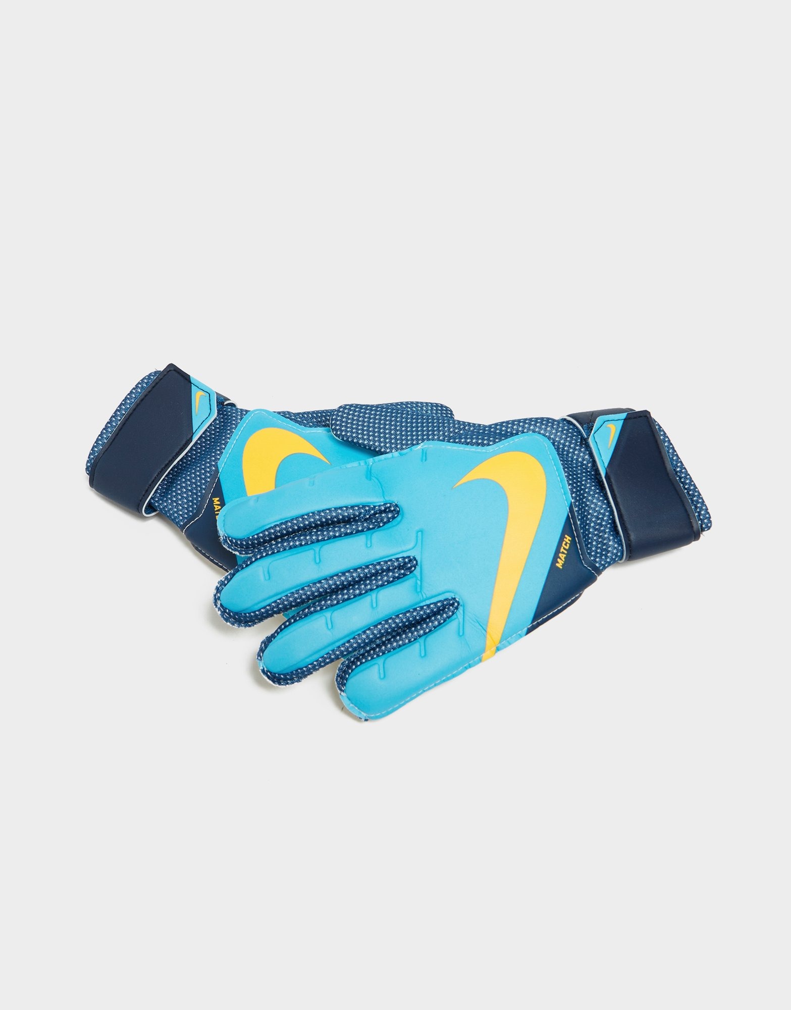 Blauw Nike Match Goalkeeper Gloves JD Sports