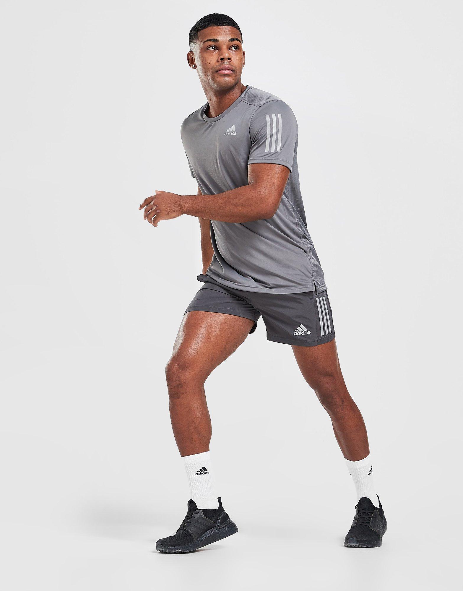 adidas own the run shorts men's