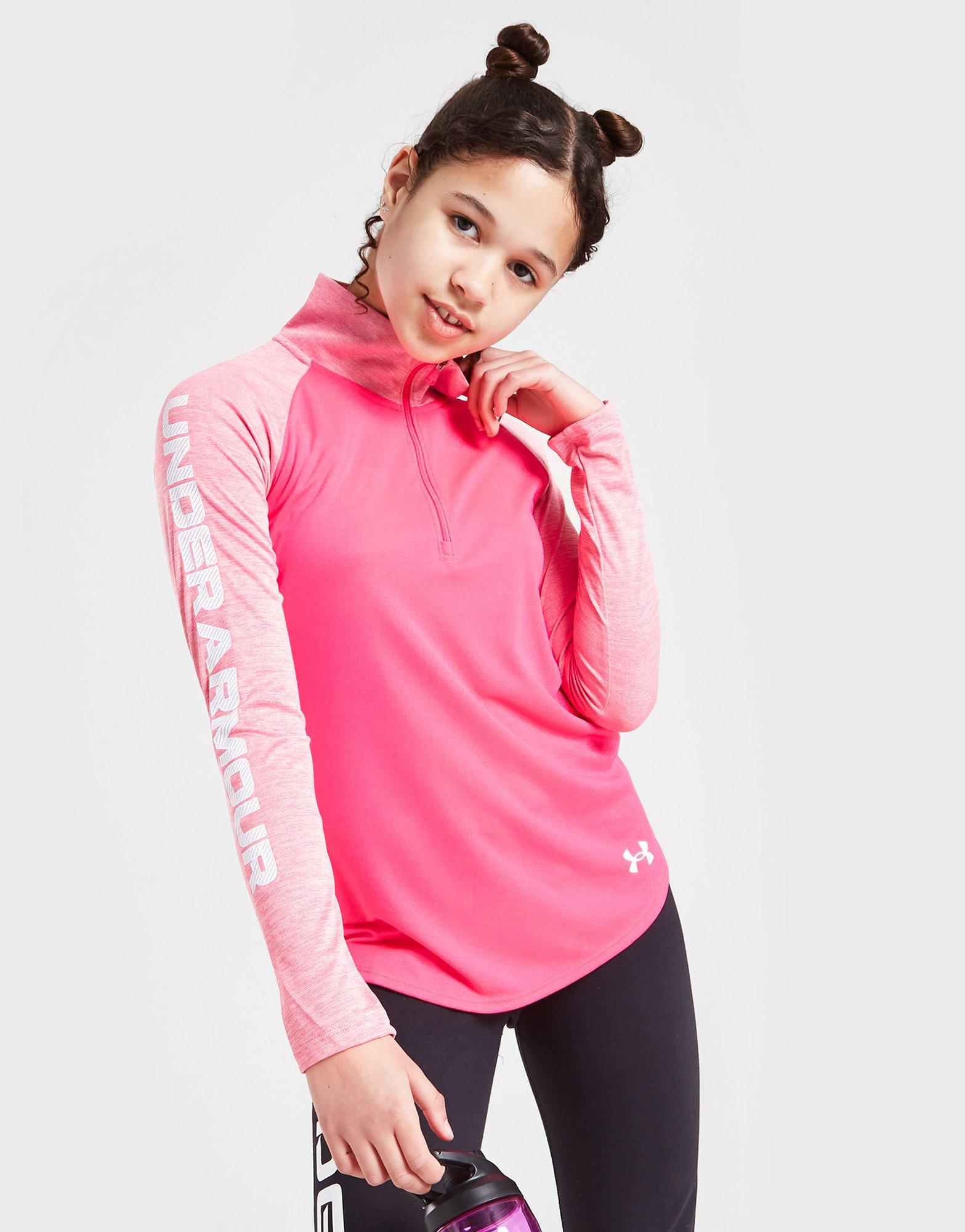 Under Armour Girls' Fitness Tech 1/2 Zip Top Junior