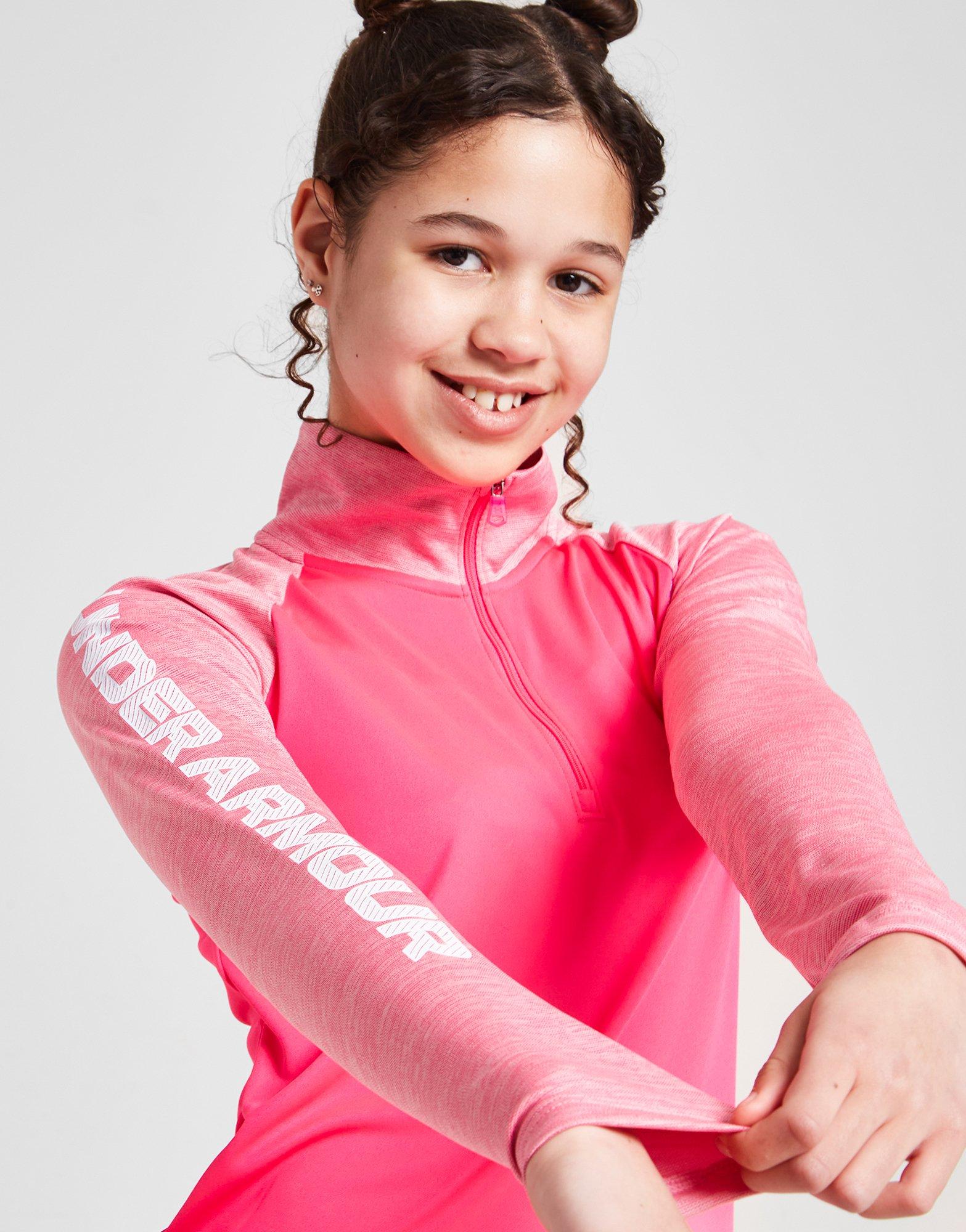 Under Armour Girls' Fitness Tech 1/2 Zip Top Junior