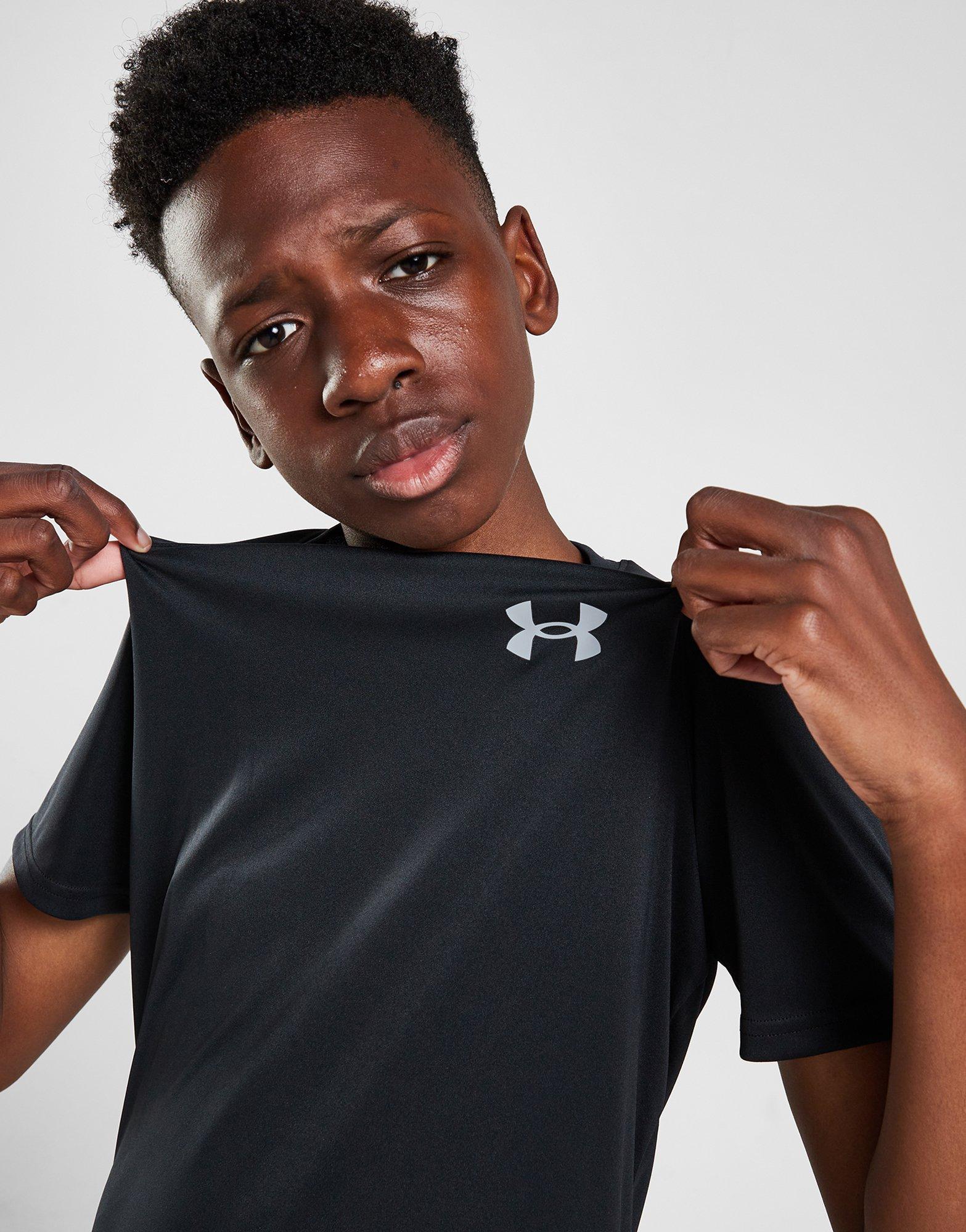 Under Armour Wordmark Reflective T-Shirt Junior