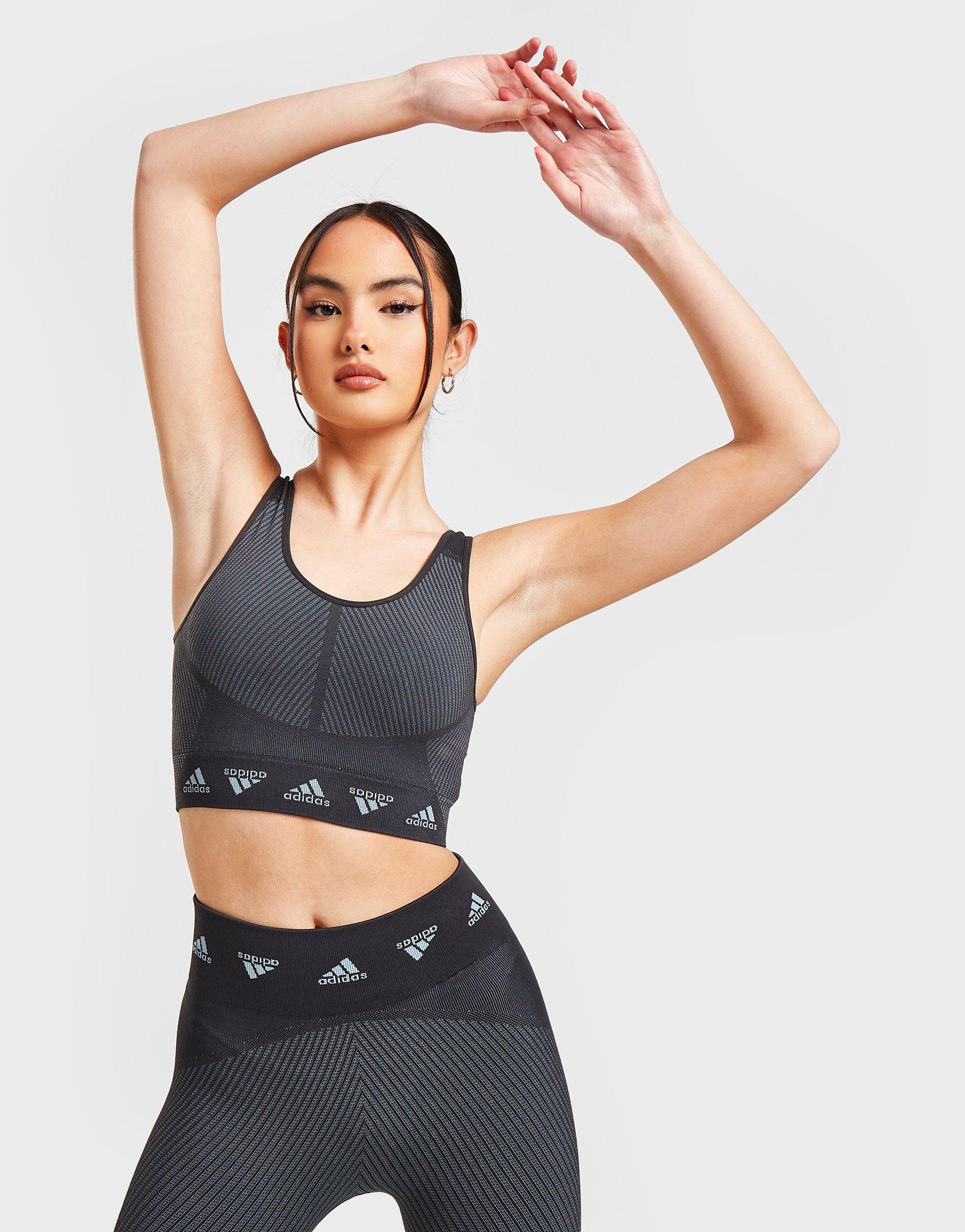 adidas Training Aeroknit Seamless Sports Bra