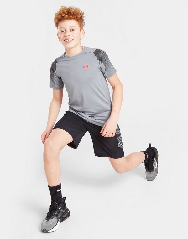 Under Armour HeatGear Fitted Faded T-Shirt Junior