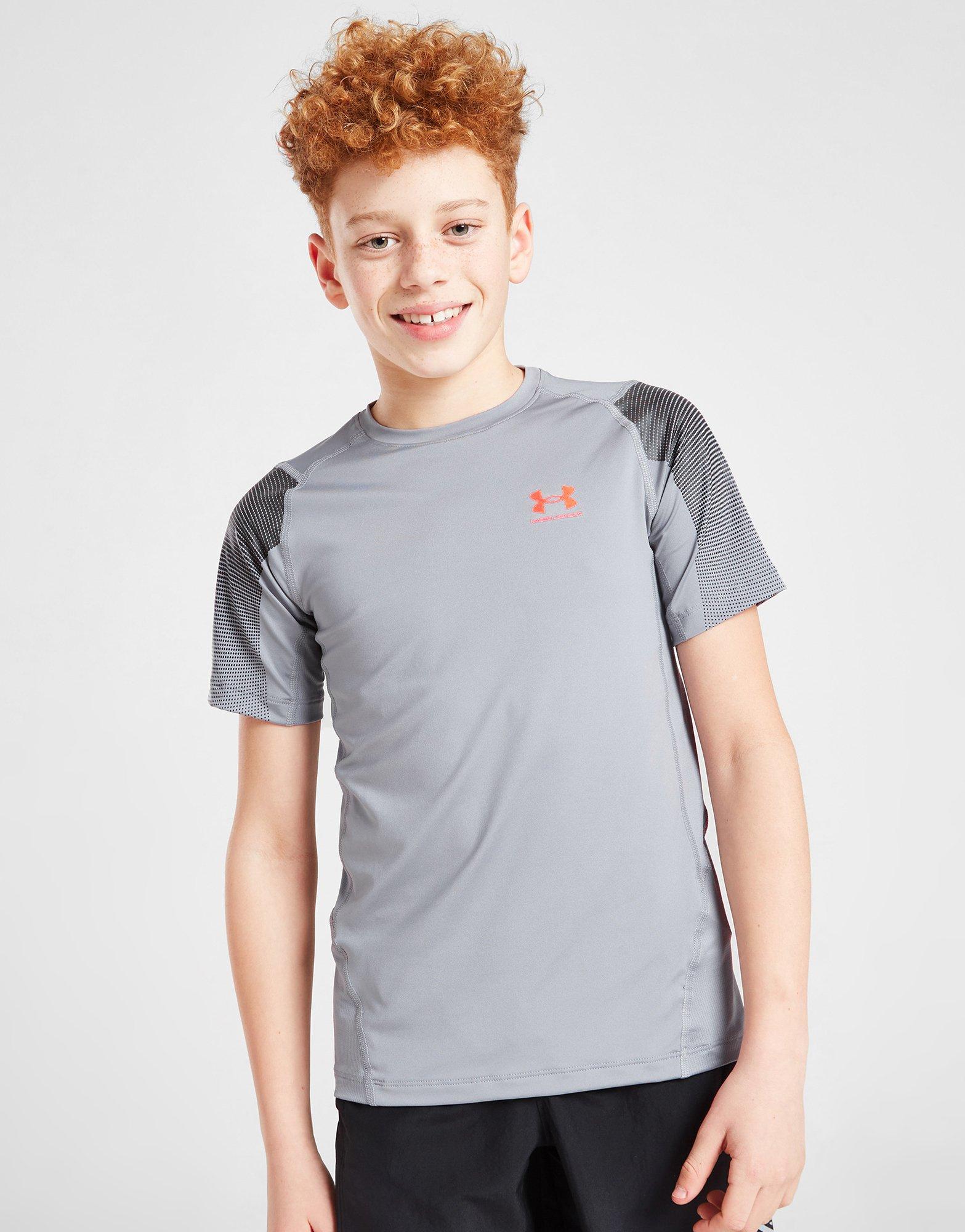 Under Armour HeatGear Fitted Faded T-Shirt Junior
