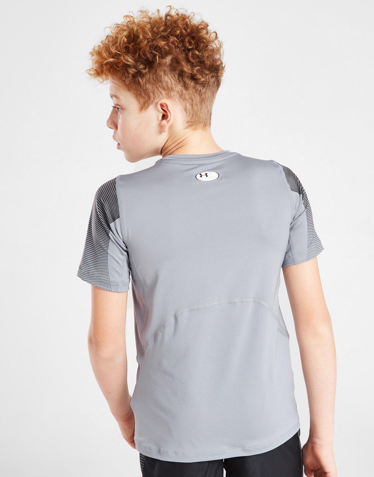 Under Armour HeatGear Fitted Faded T-Shirt Junior