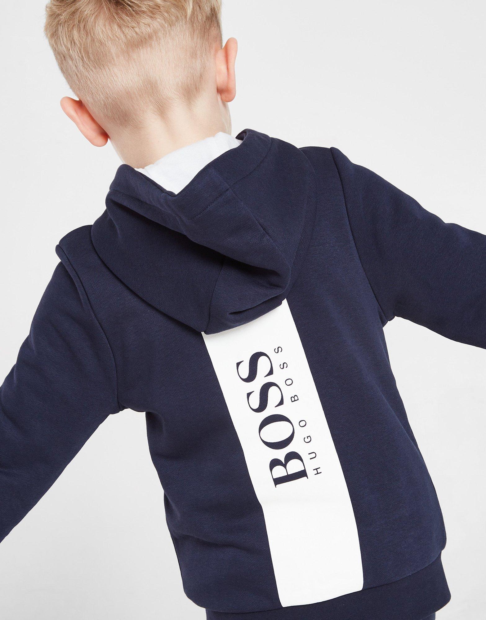 BOSS Small Logo Fleece Tracksuit Children
