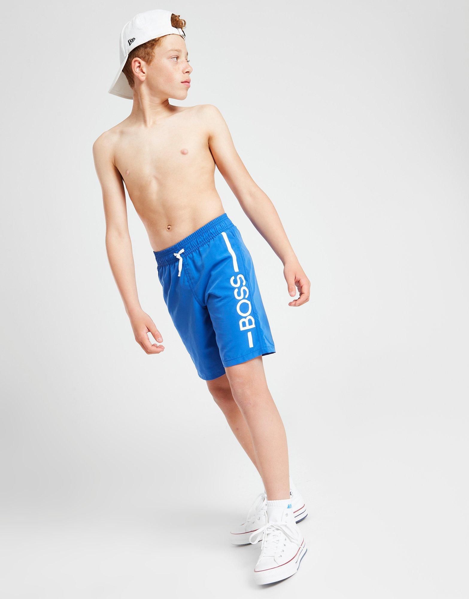 BOSS Side Logo Swim Shorts Junior