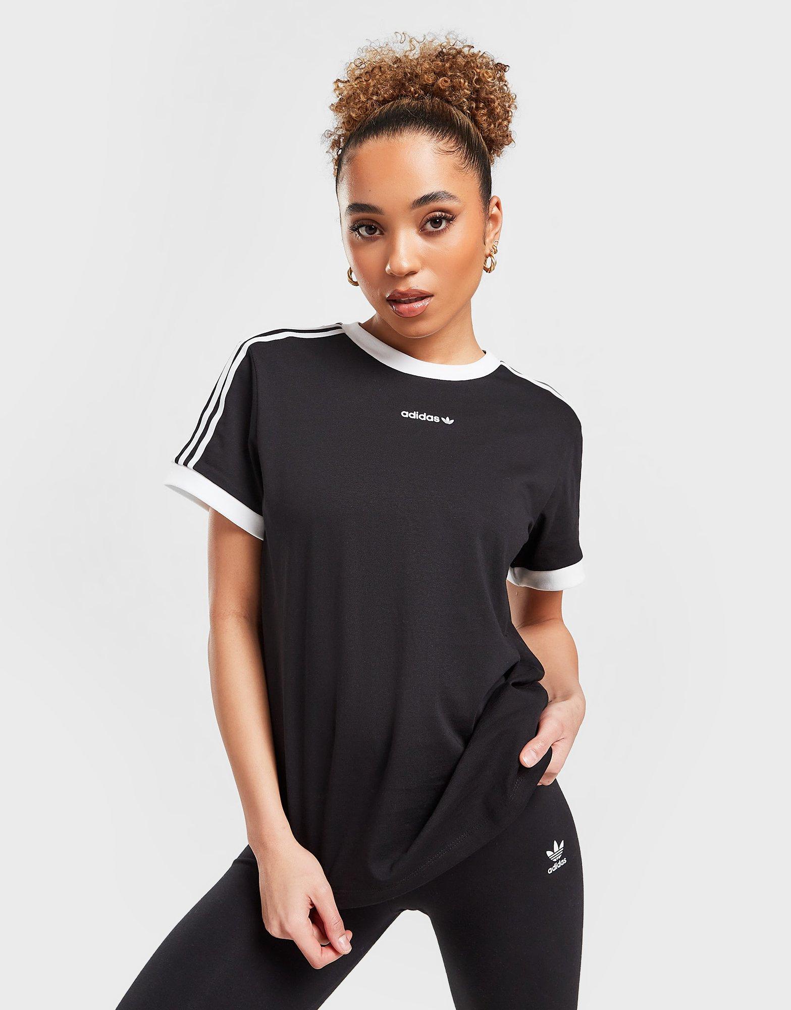 adidas Originals camiseta Linear Logo Boyfriend