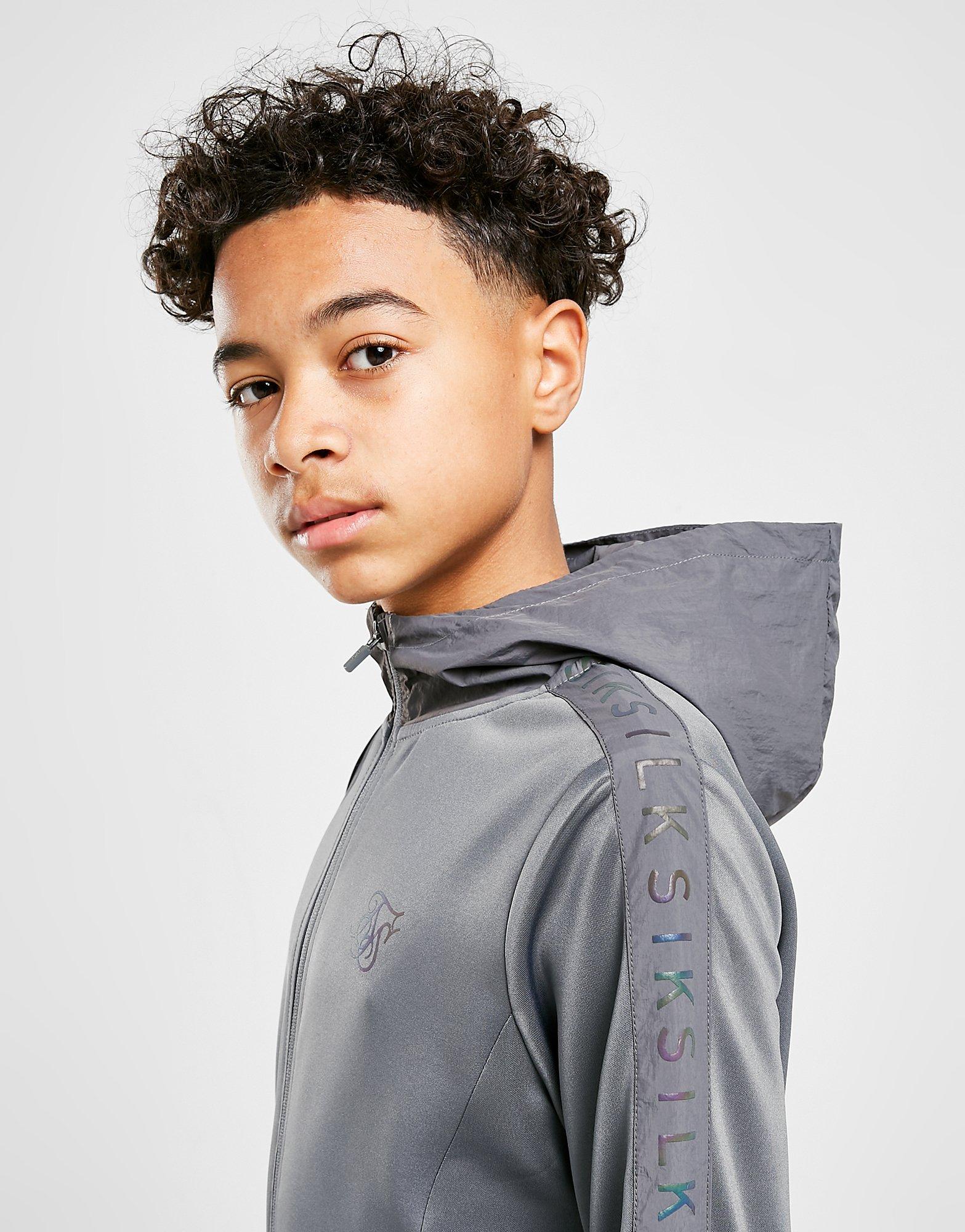 SikSilk Alloy Full Zip Hoodie Junior
