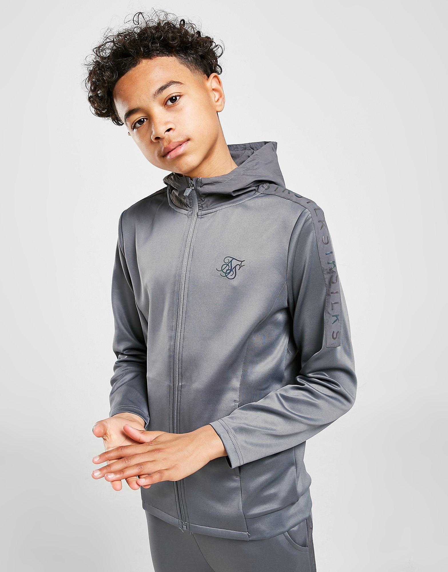 SikSilk Alloy Full Zip Hoodie Junior