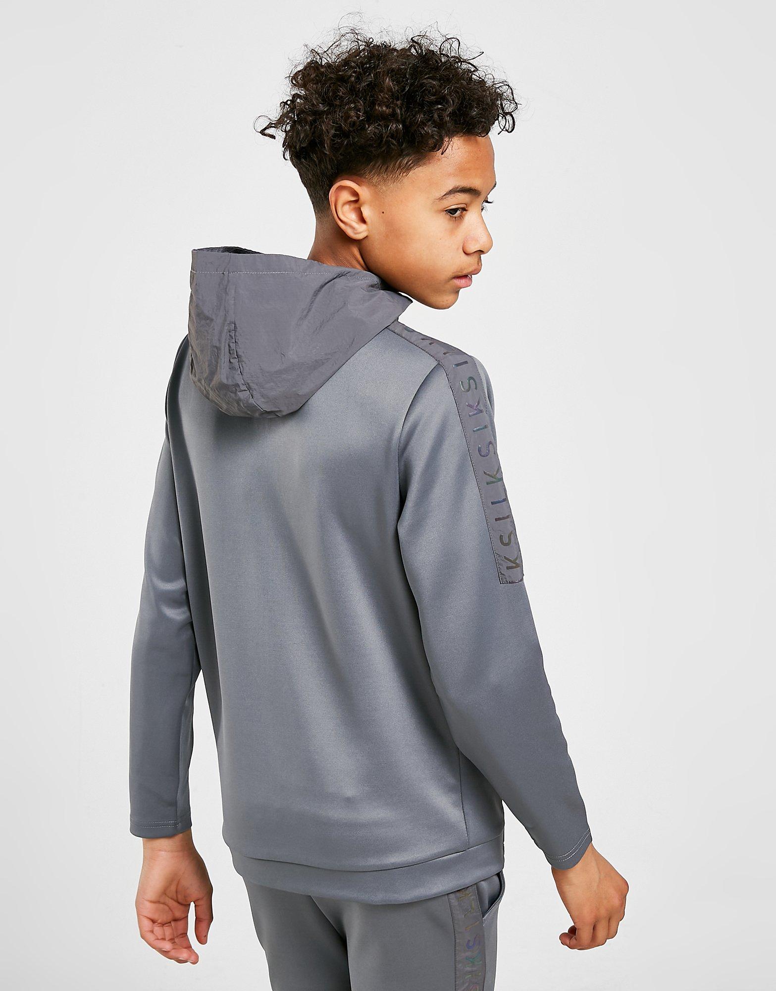 SikSilk Alloy Full Zip Hoodie Junior