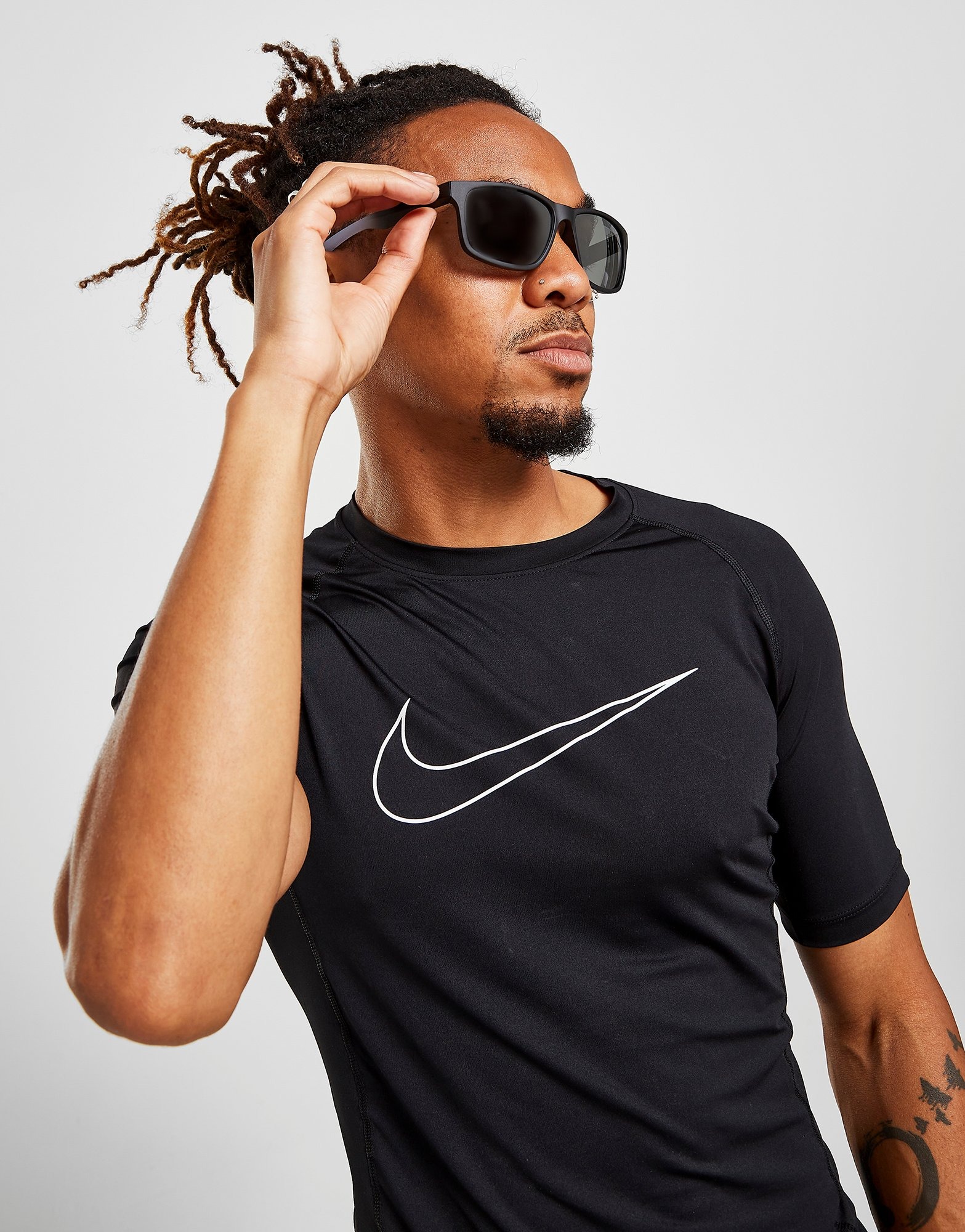 Black Nike Essential Chaser Sunglasses JD Sports UK
