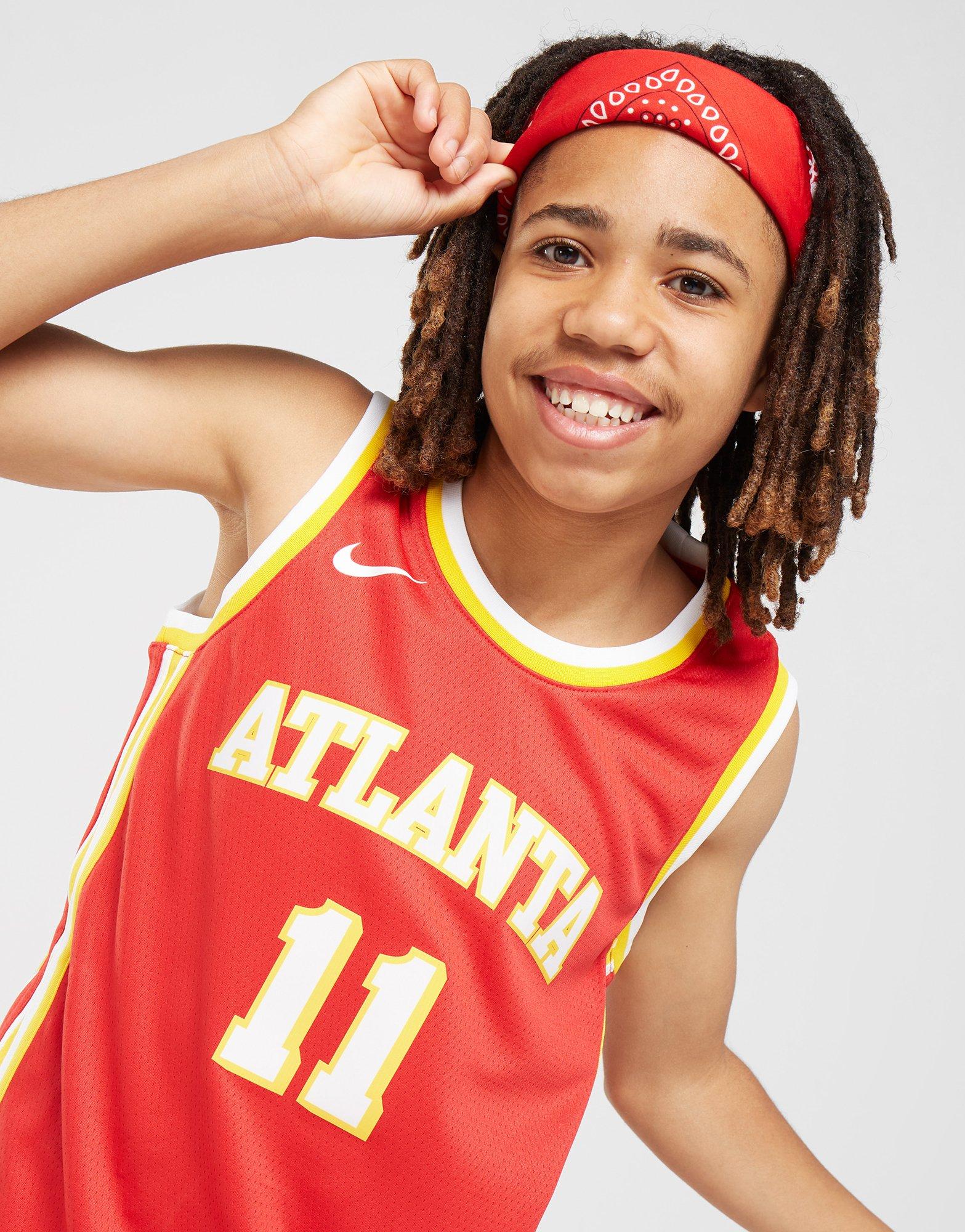 Red Nike NBA Atlanta Hawks Young #11 Jersey Junior | JD Sports Global