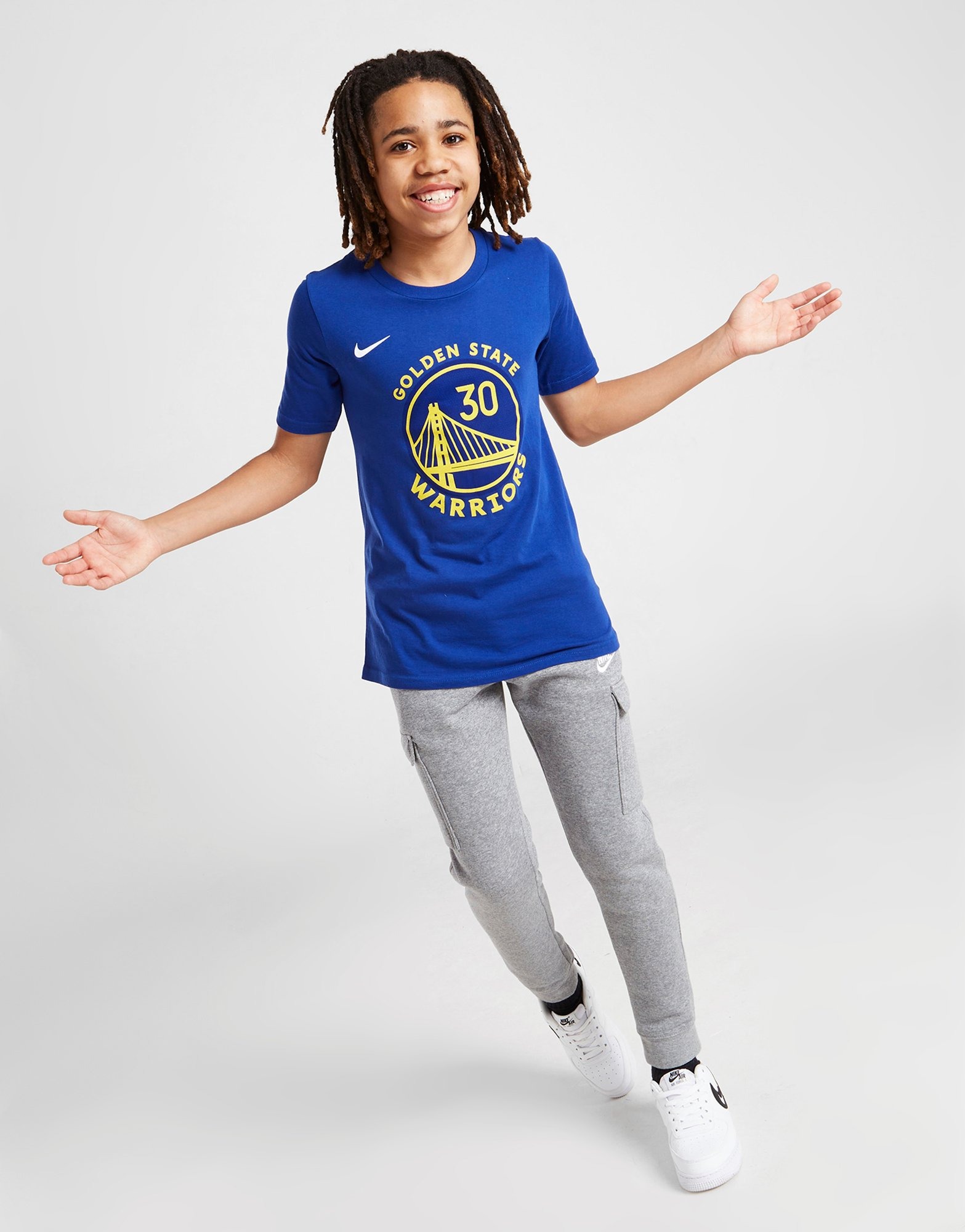 Warriors 20-21, V-Neck Blue