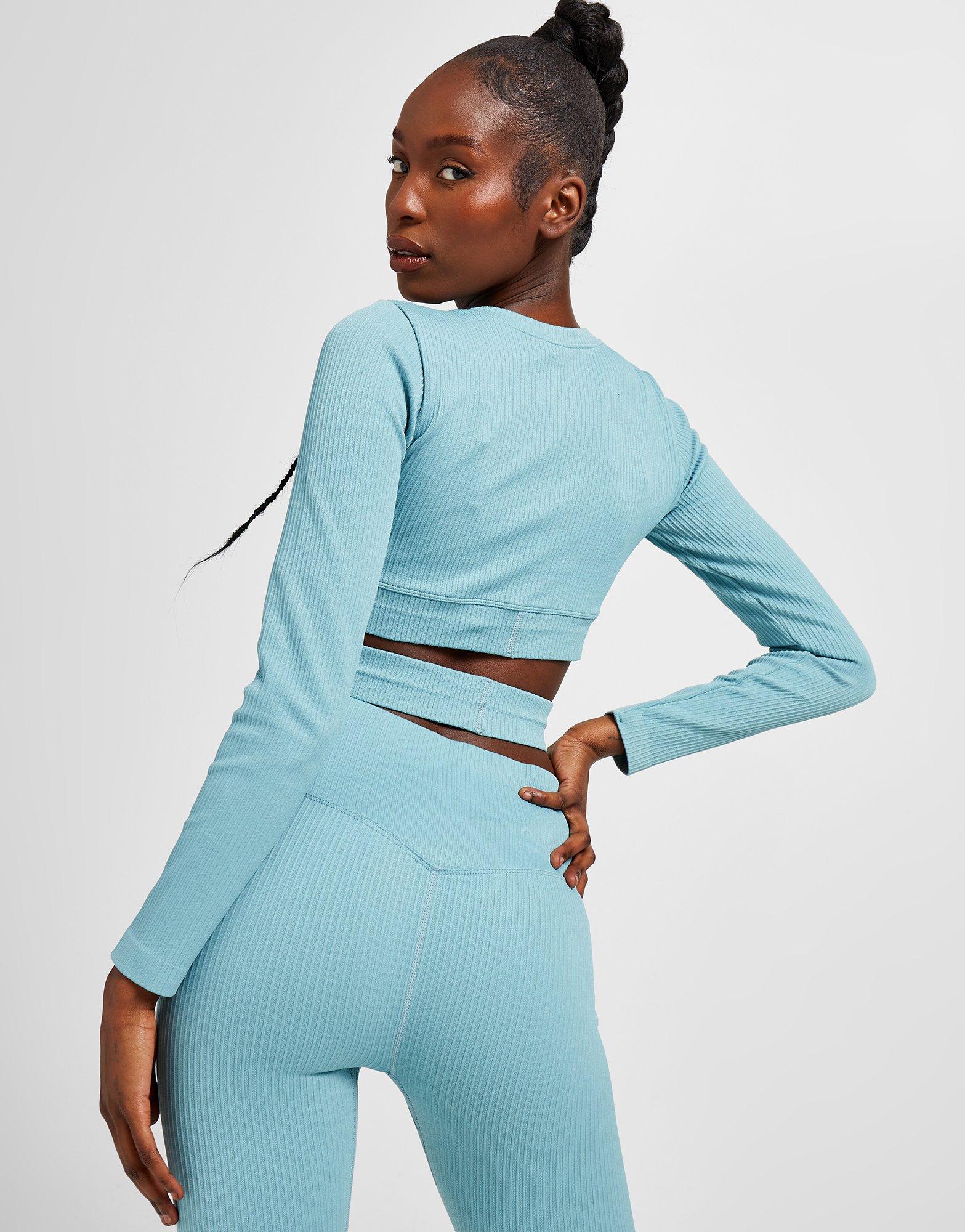 Gym King Sport Balance Long Sleeve Crop Top